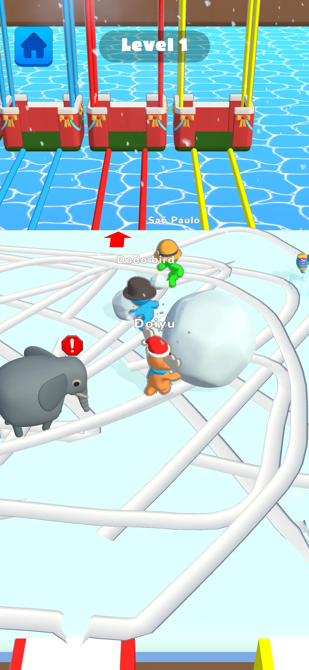 Ice Runner Battle: Snow Race | Indus Appstore | Screenshot