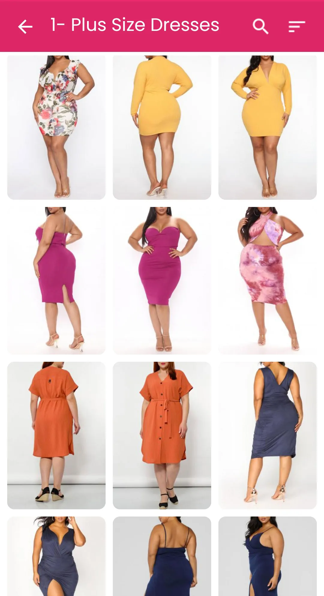 Plus Size Dresses for Women | Indus Appstore | Screenshot