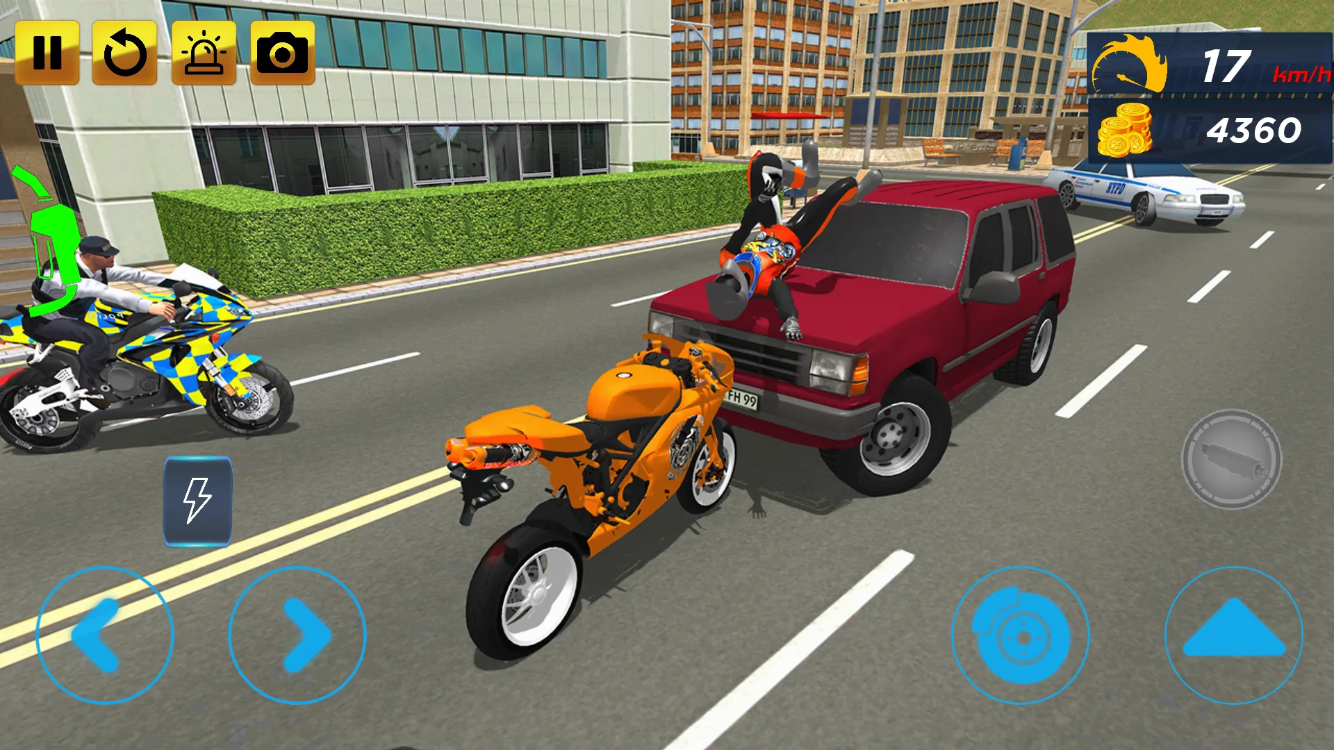 Police Stunt Bike Simulator | Indus Appstore | Screenshot