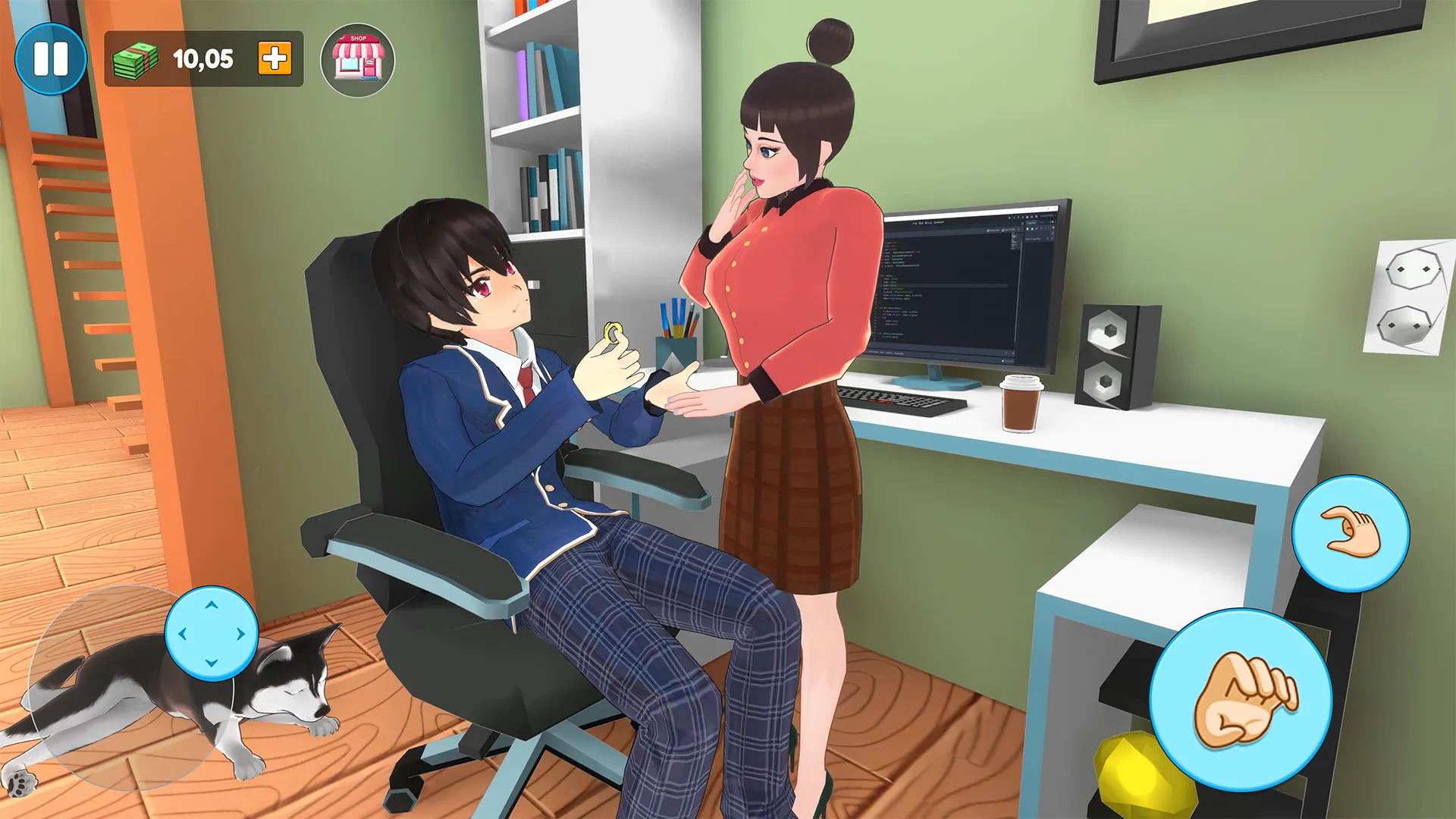 Anime Mother Sim 3d: Mom Games | Indus Appstore | Screenshot