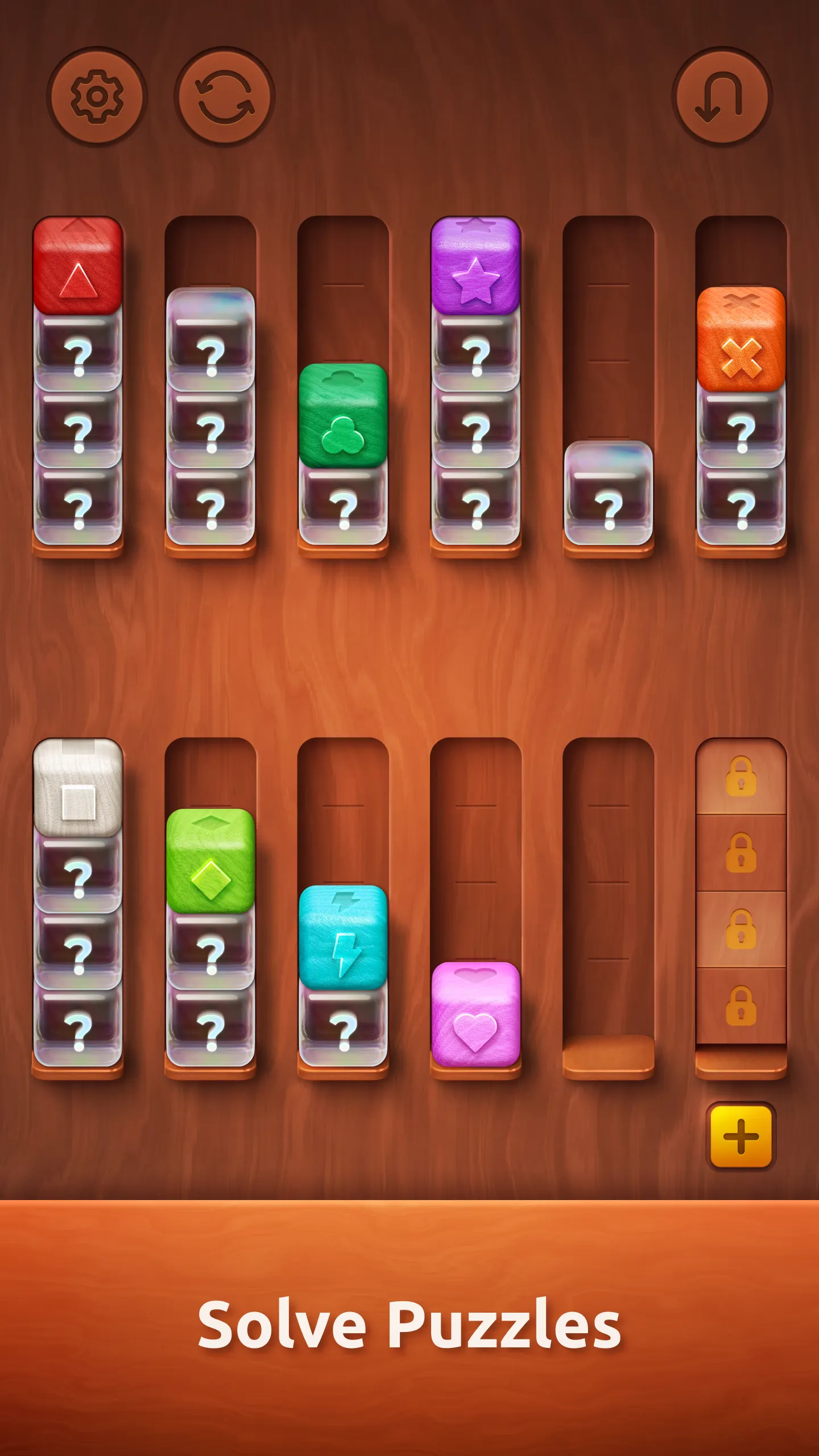 Colorwood Sort Puzzle Game | Indus Appstore | Screenshot