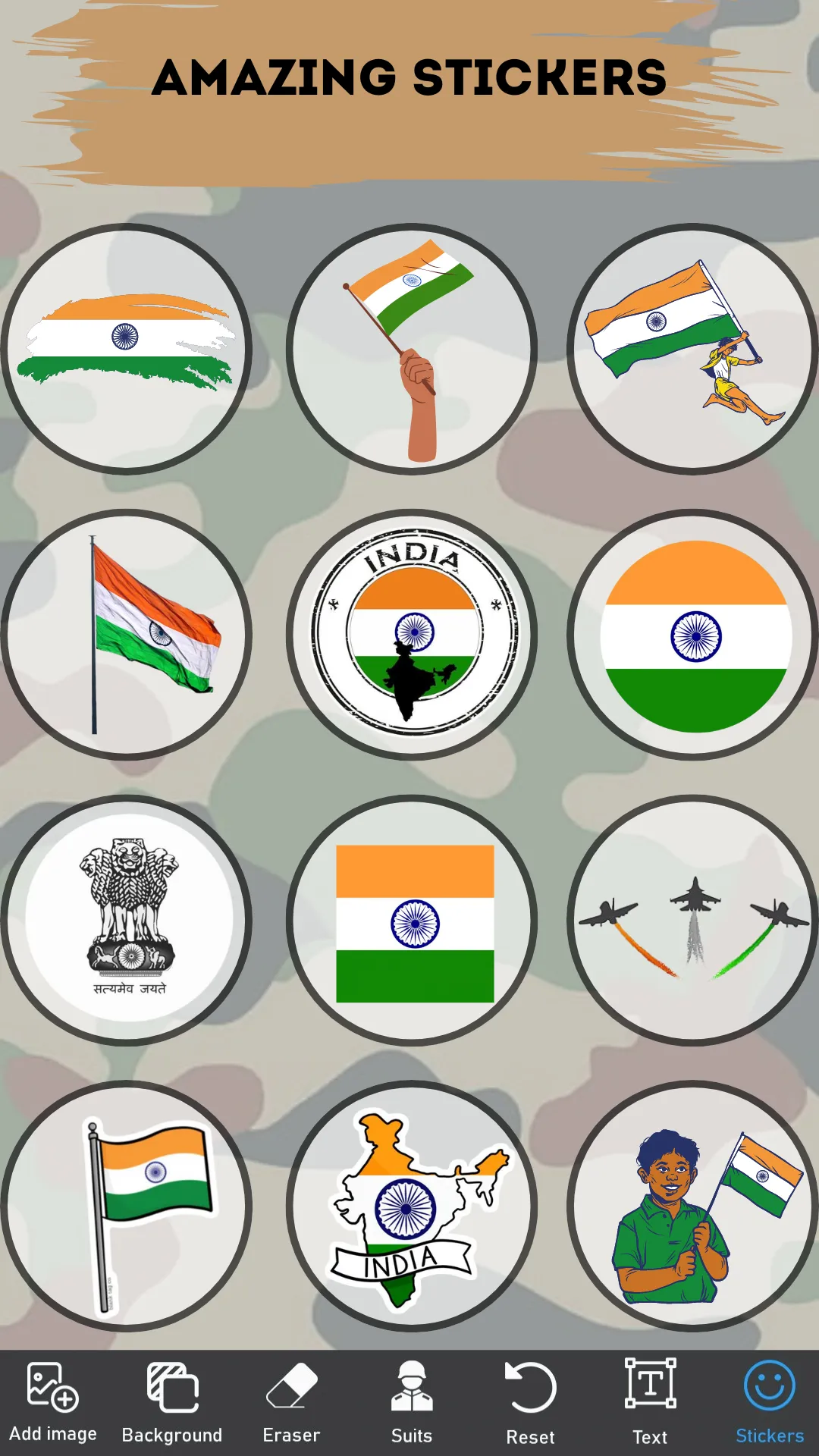 Indian Army Suit Photo Editor | Indus Appstore | Screenshot