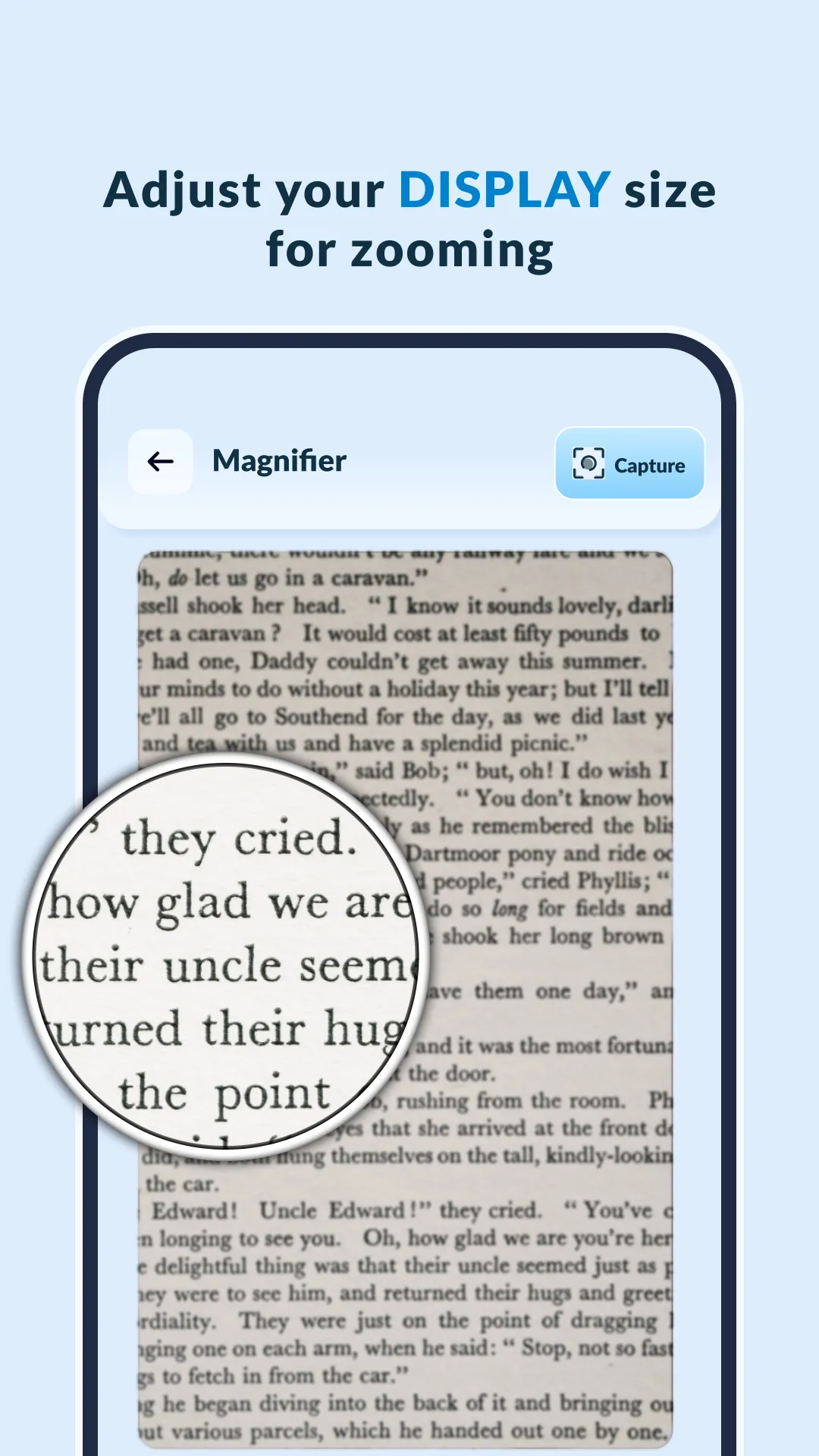 Bigger Mobile Fonts | Indus Appstore | Screenshot