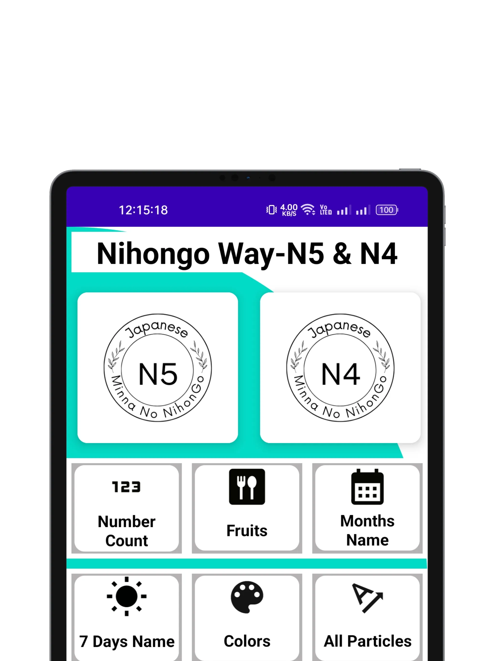NihongoWay : N5 - N4 | Indus Appstore | Screenshot