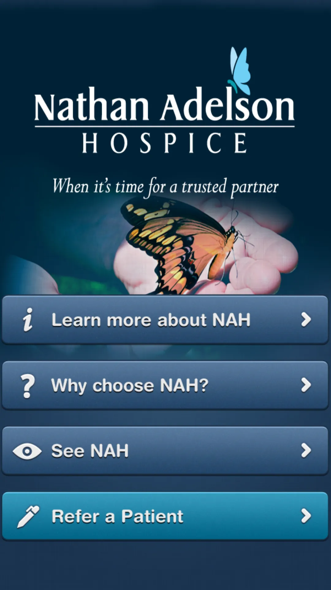 Nathan Adelson Hospice | Indus Appstore | Screenshot