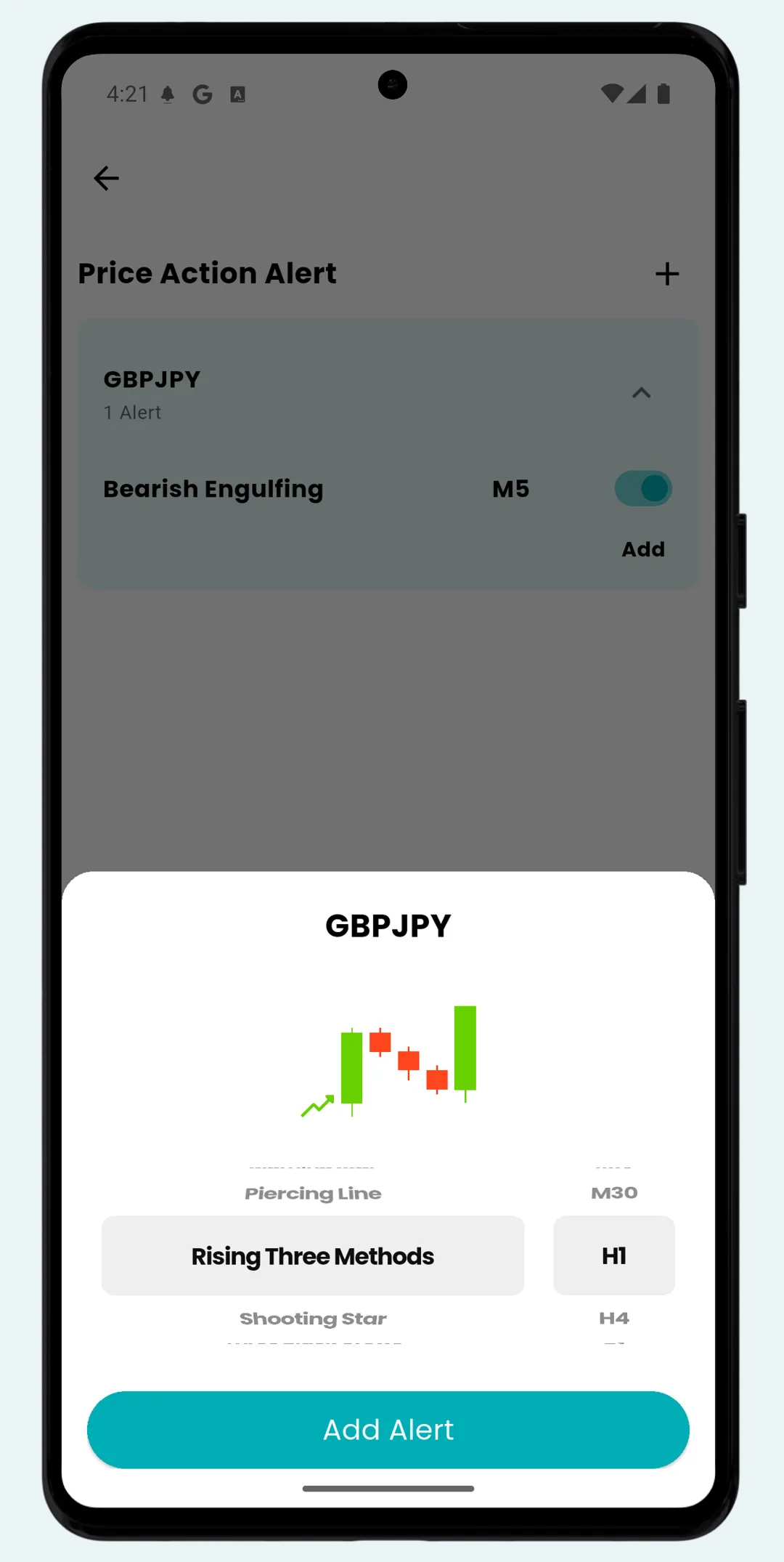 Forex Price Alert | Indus Appstore | Screenshot