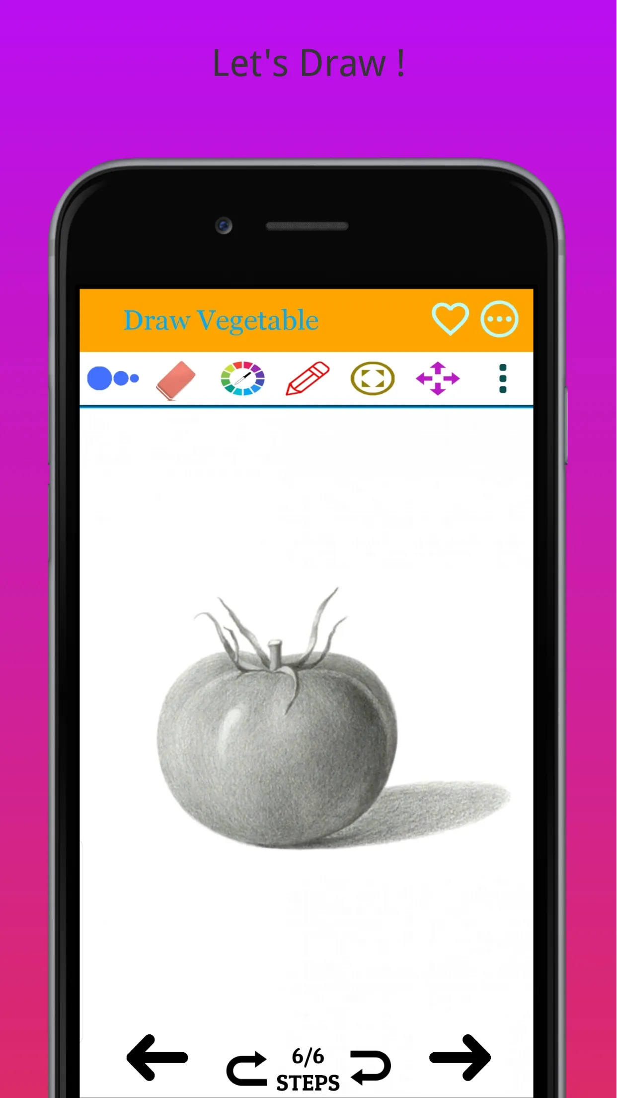 How to Draw Real Vegetables | Indus Appstore | Screenshot