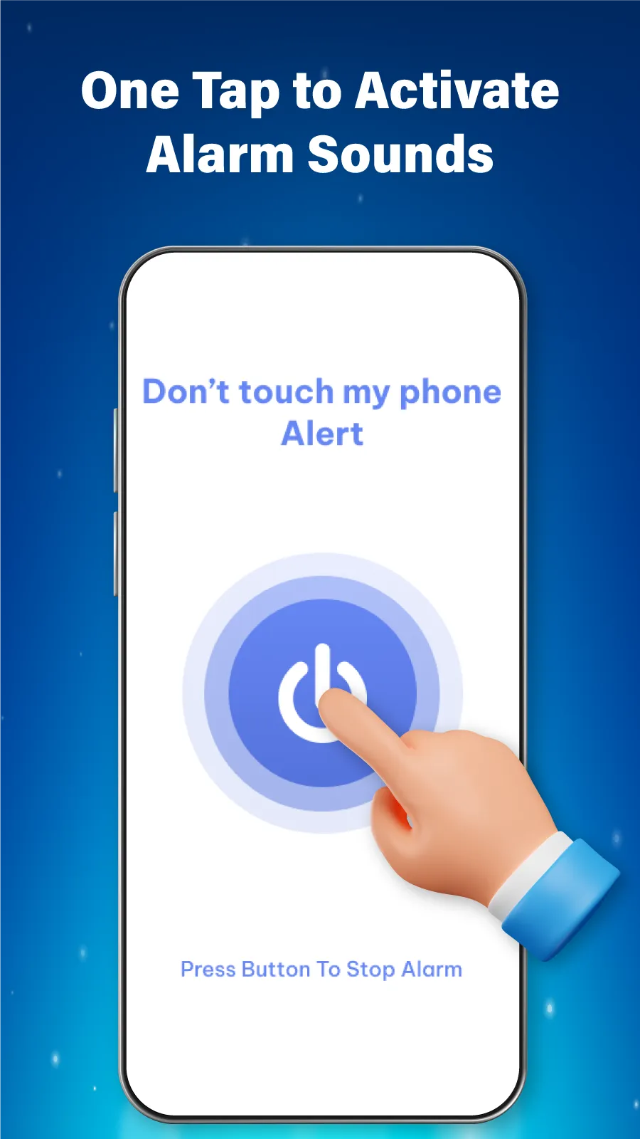 Don't touch phone: Alerter | Indus Appstore | Screenshot