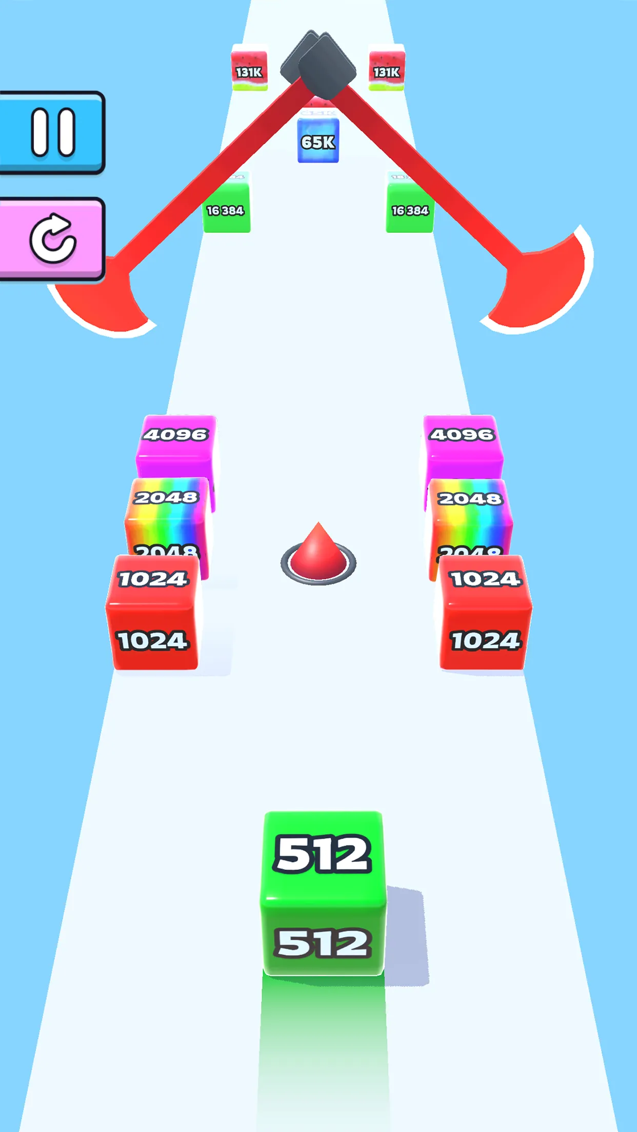 Jelly Run 2048 | Indus Appstore | Screenshot