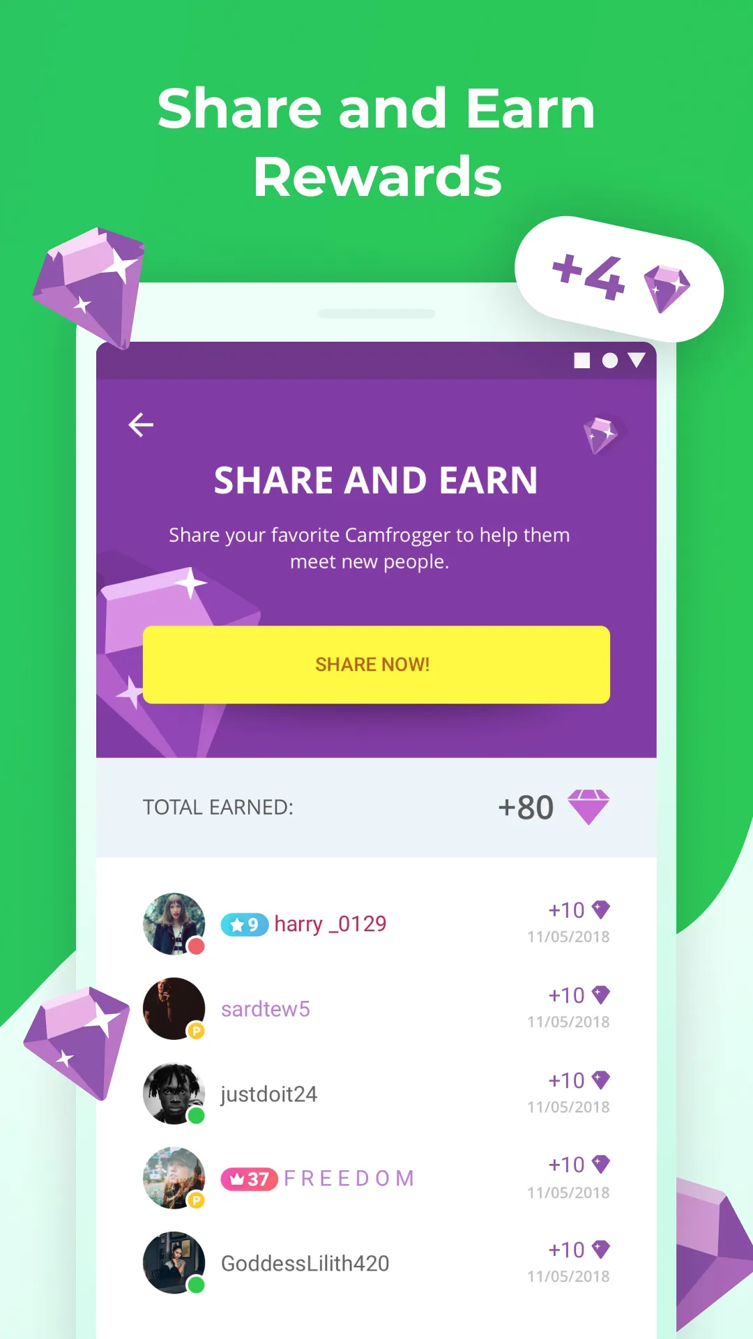 Camfrog: Video Chat Strangers | Indus Appstore | Screenshot