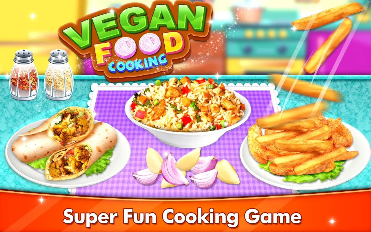 Vegan Food Cooking Game | Indus Appstore | Screenshot