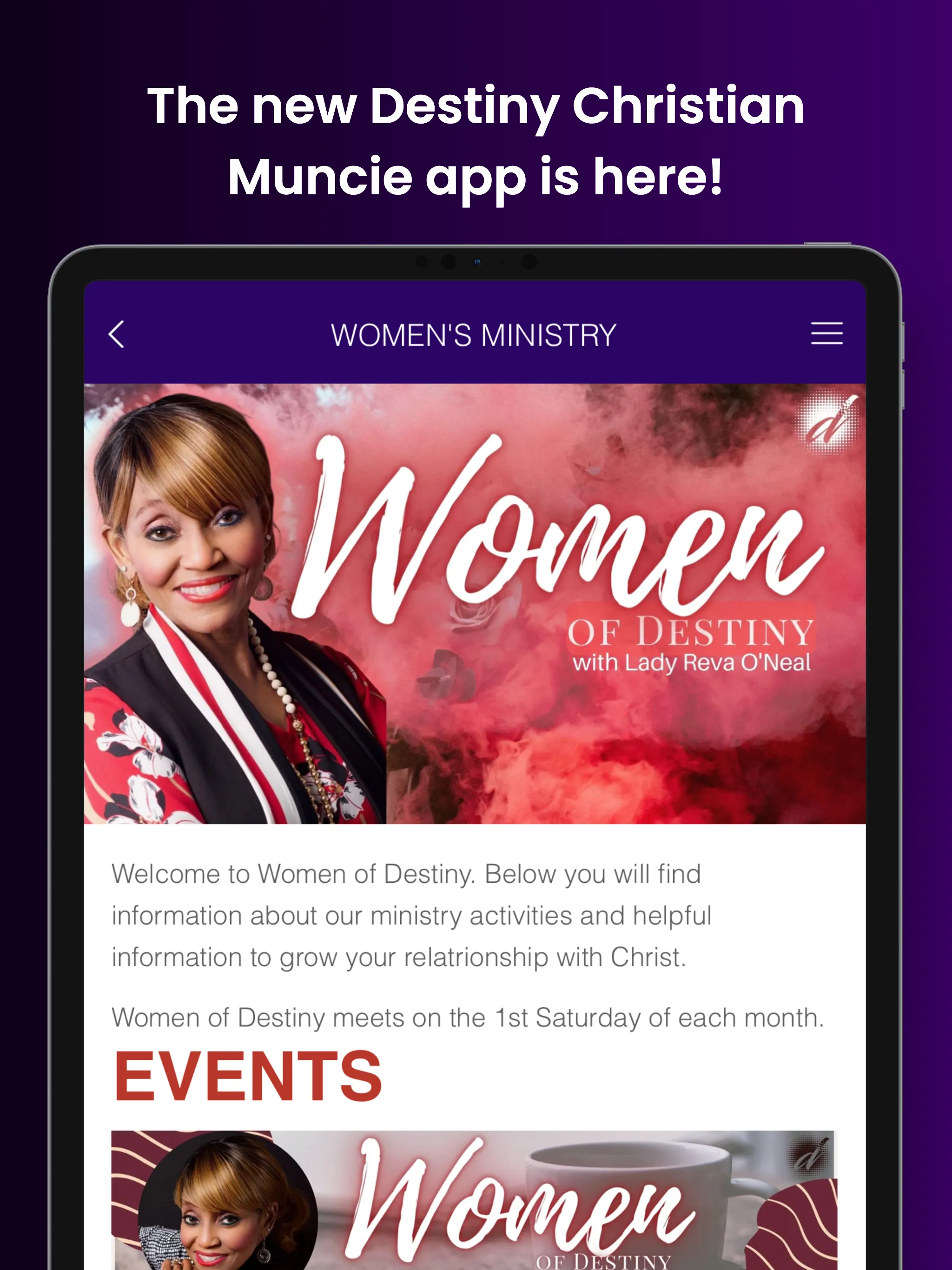 Destiny Christian Muncie | Indus Appstore | Screenshot