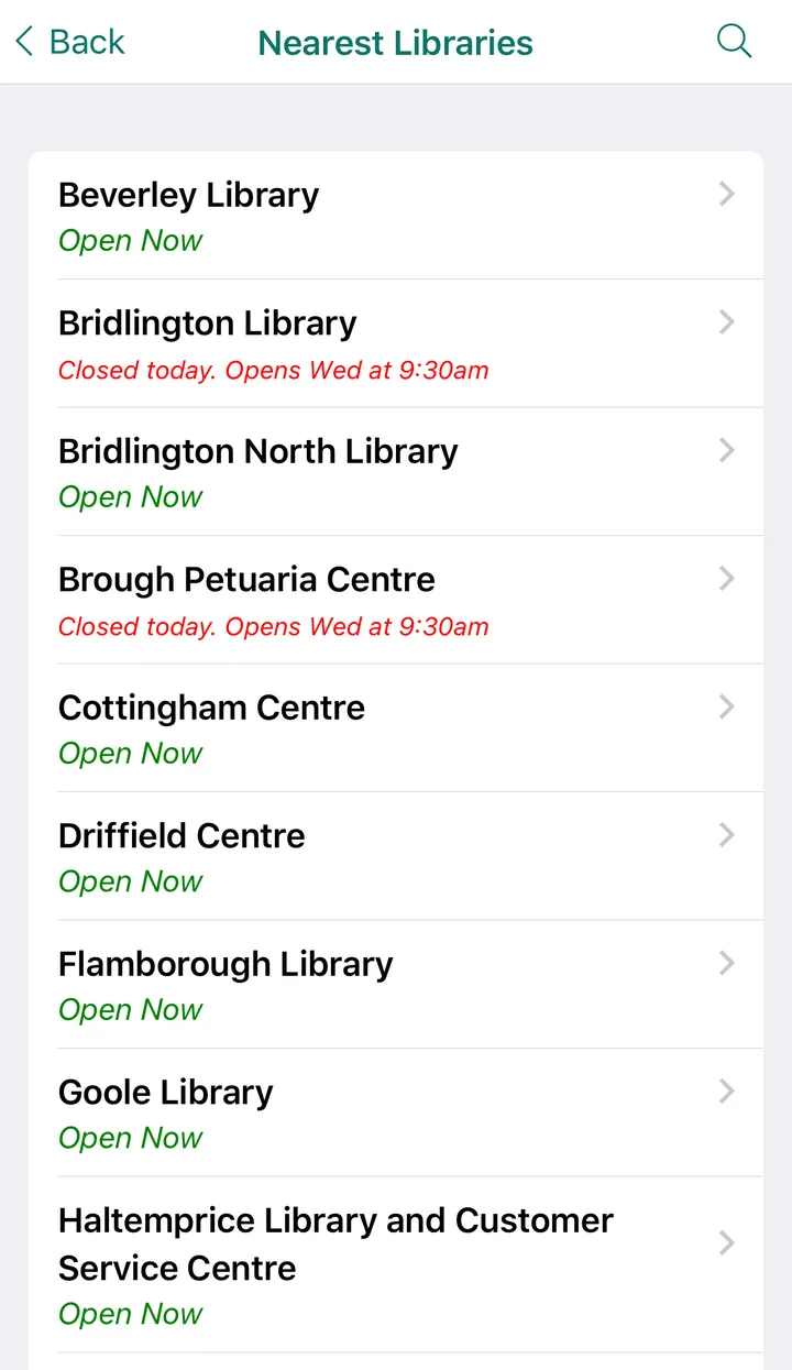 East Riding Libraries | Indus Appstore | Screenshot