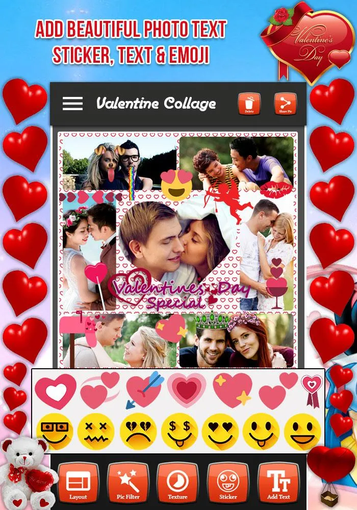 Love Photo Collage Maker | Indus Appstore | Screenshot