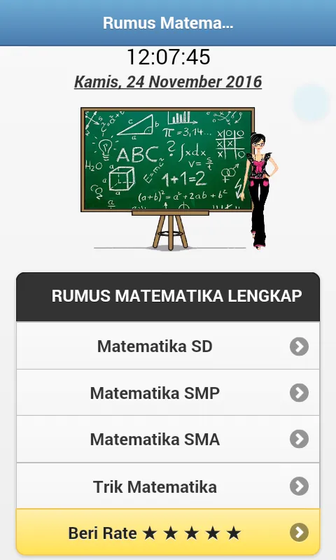 Rumus Matematika SD SMP SMA | Indus Appstore | Screenshot