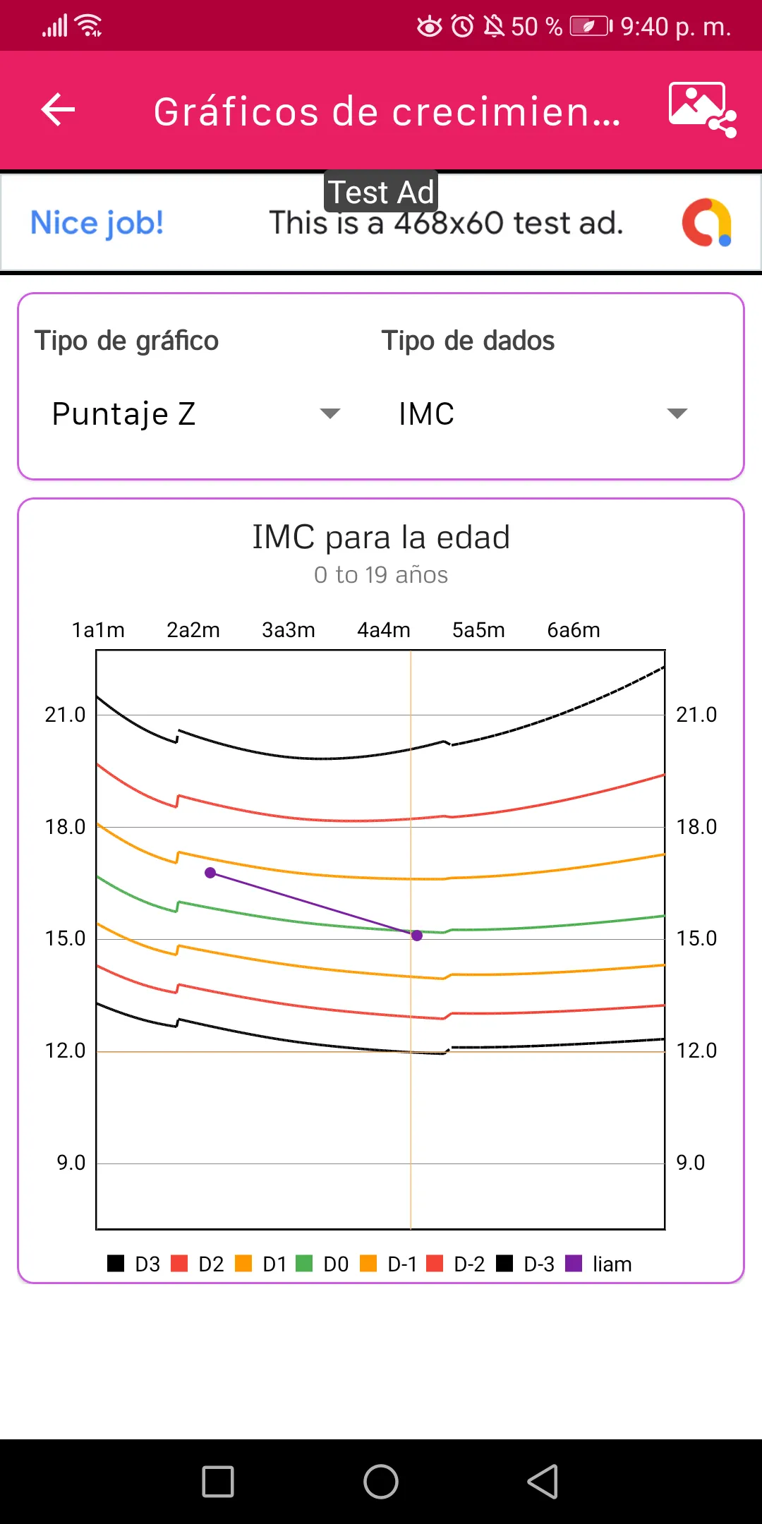 Child Growth Tracker - Percent | Indus Appstore | Screenshot