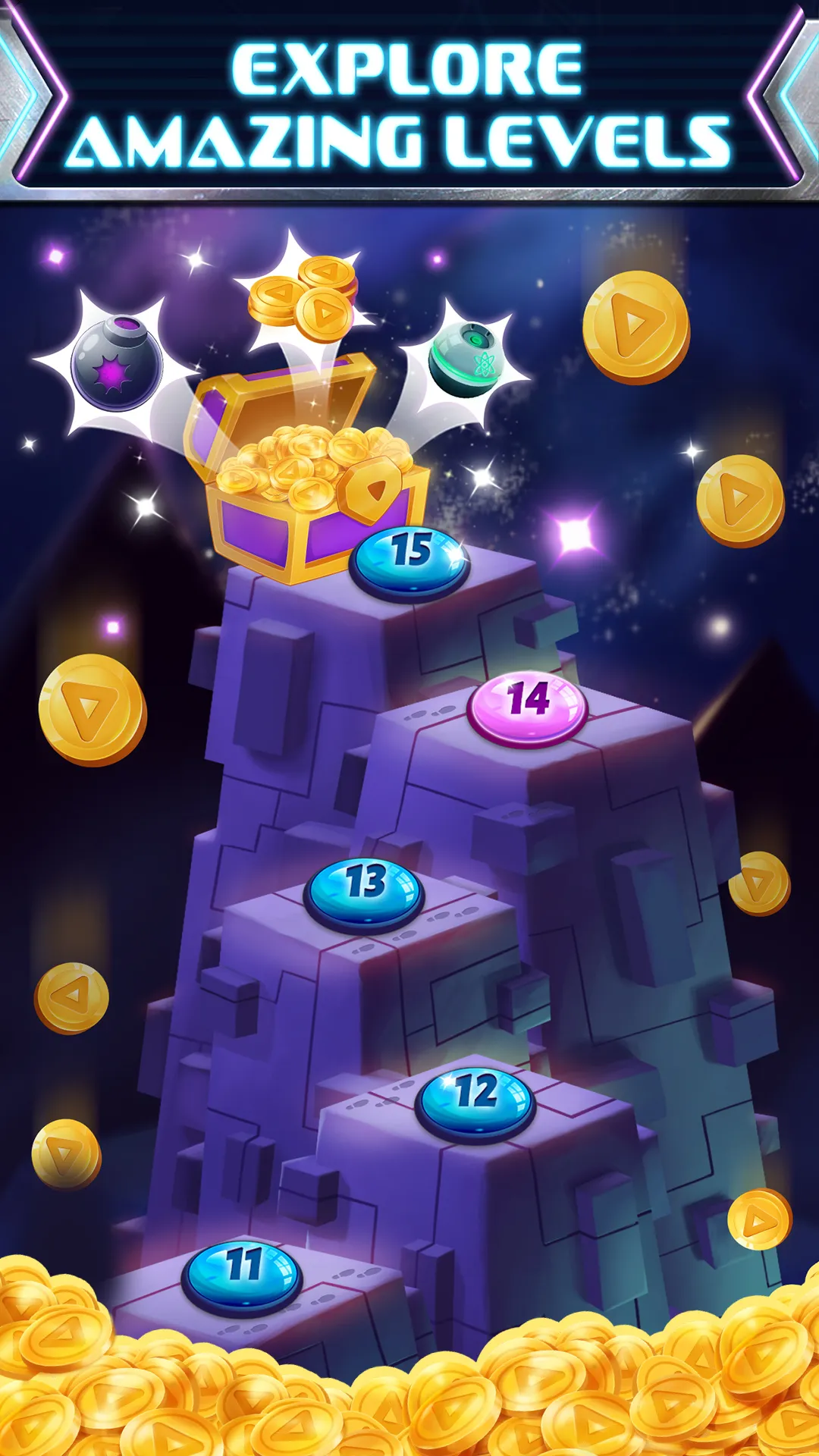 Bubble Heroes Galaxy | Indus Appstore | Screenshot