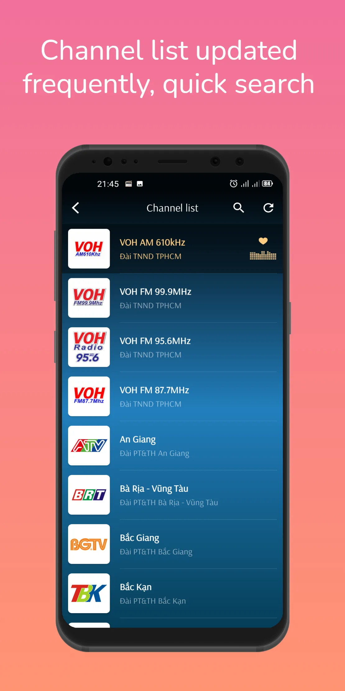 Radio Vietnam Online | Indus Appstore | Screenshot