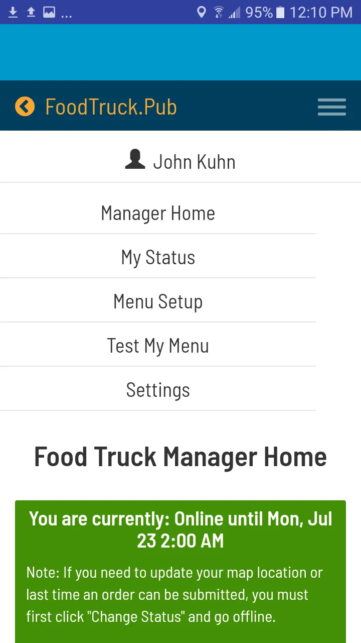 Food Truck Pub | Indus Appstore | Screenshot