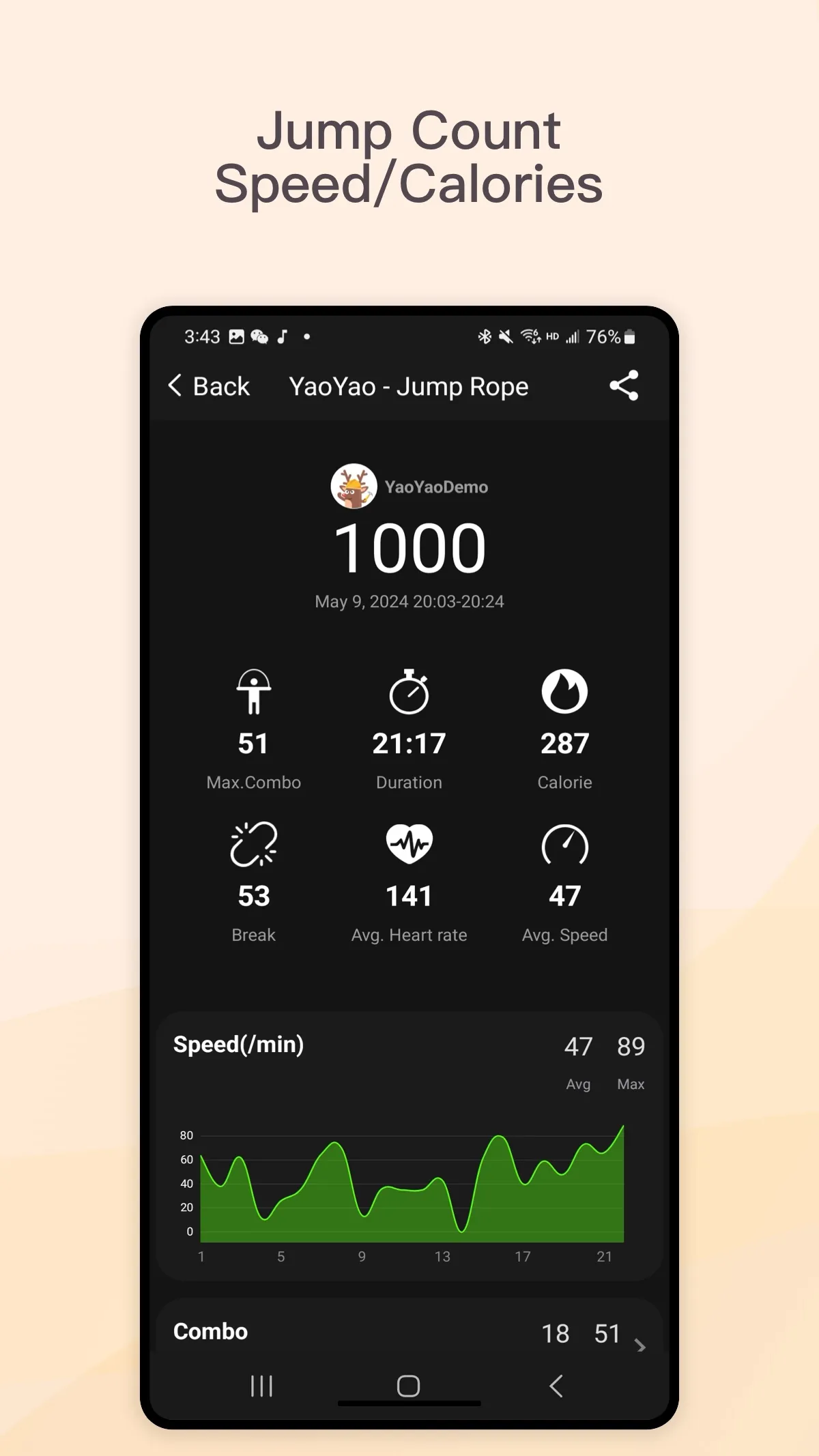 YaoYao - Jump Rope | Indus Appstore | Screenshot