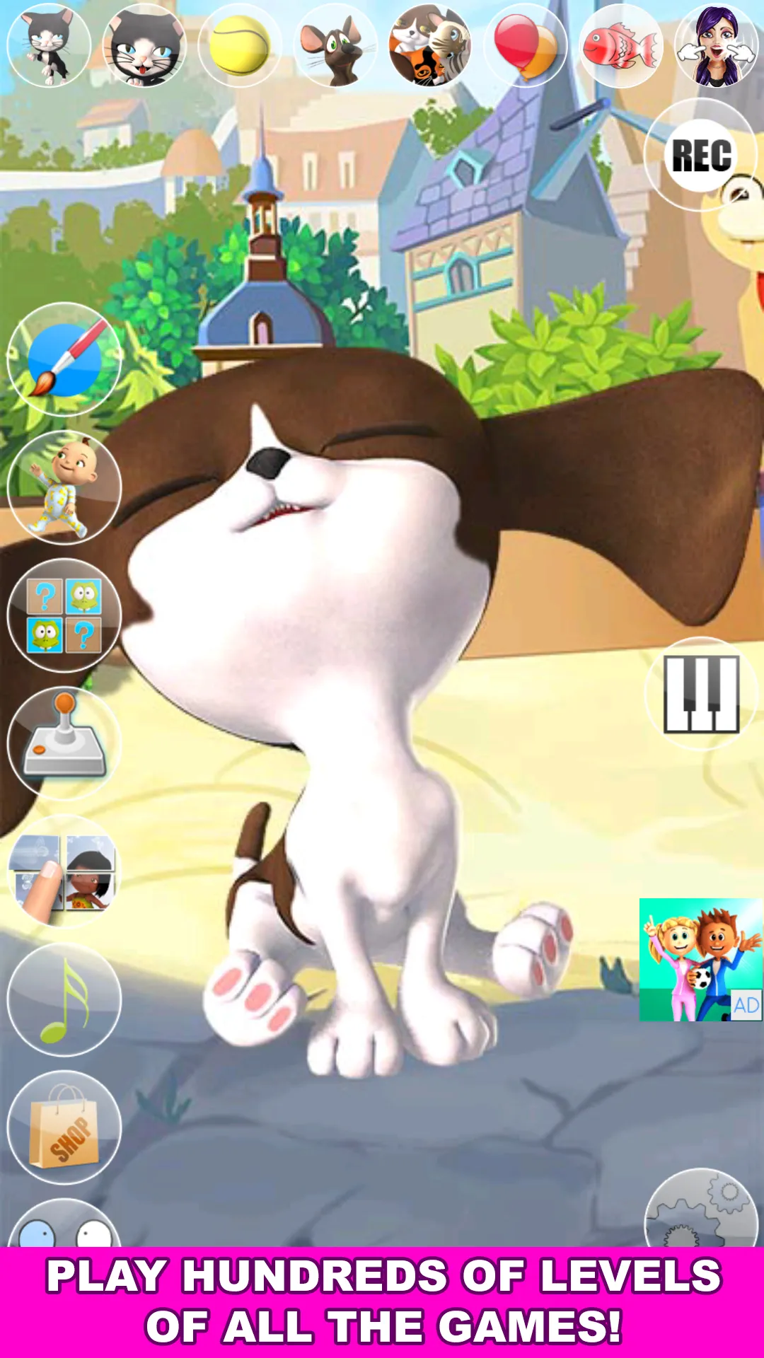 Talking Cat and Dog Kids Games | Indus Appstore | Screenshot