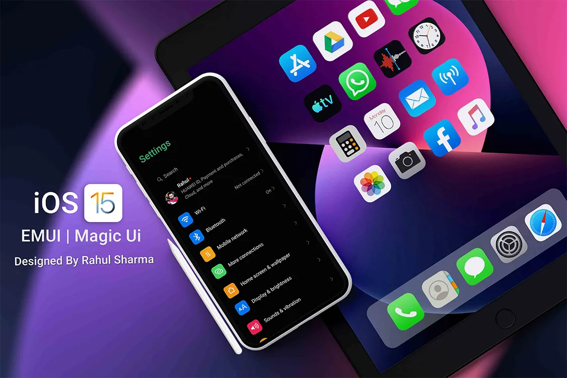 OS15 EMUI | MAGIC UI THEME | Indus Appstore | Screenshot