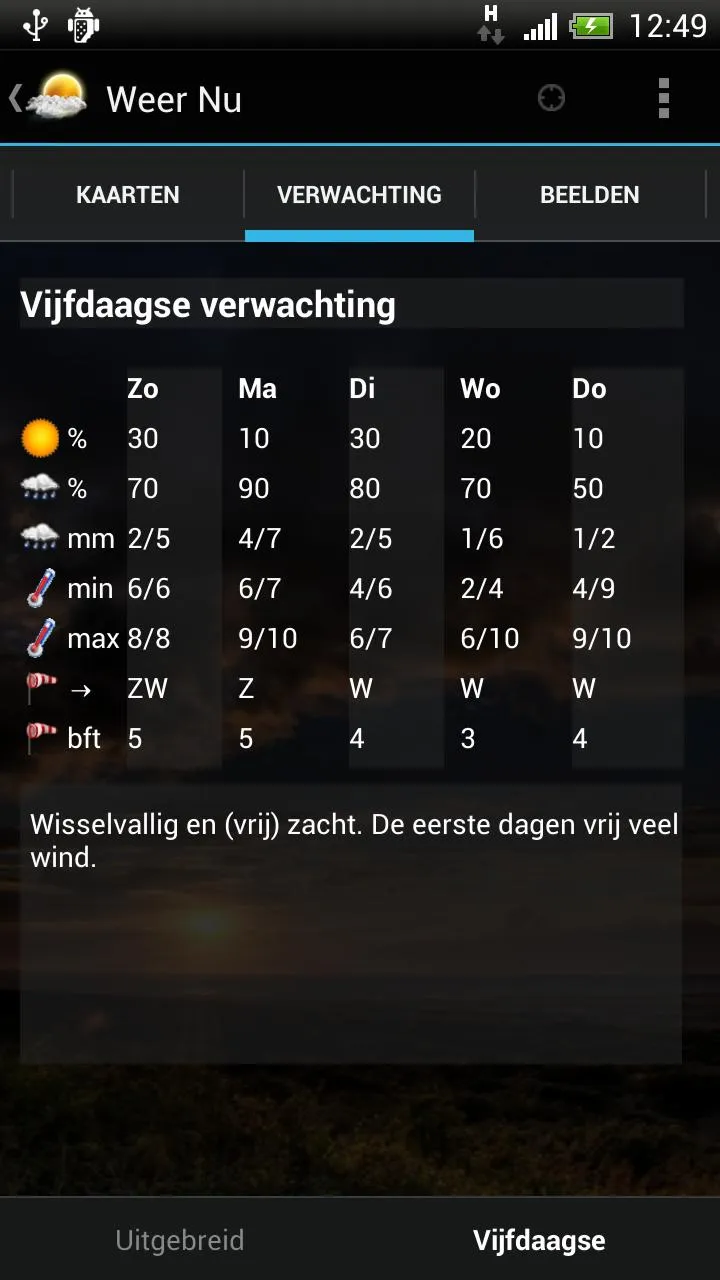 Weer Nu - Weerbericht en Radar | Indus Appstore | Screenshot