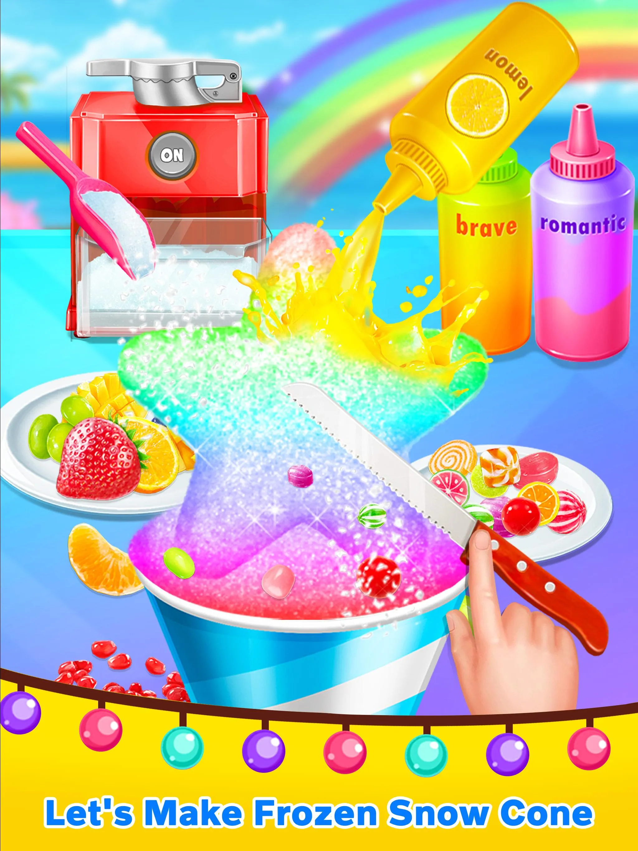 Street Food - Frozen Snow Cone | Indus Appstore | Screenshot