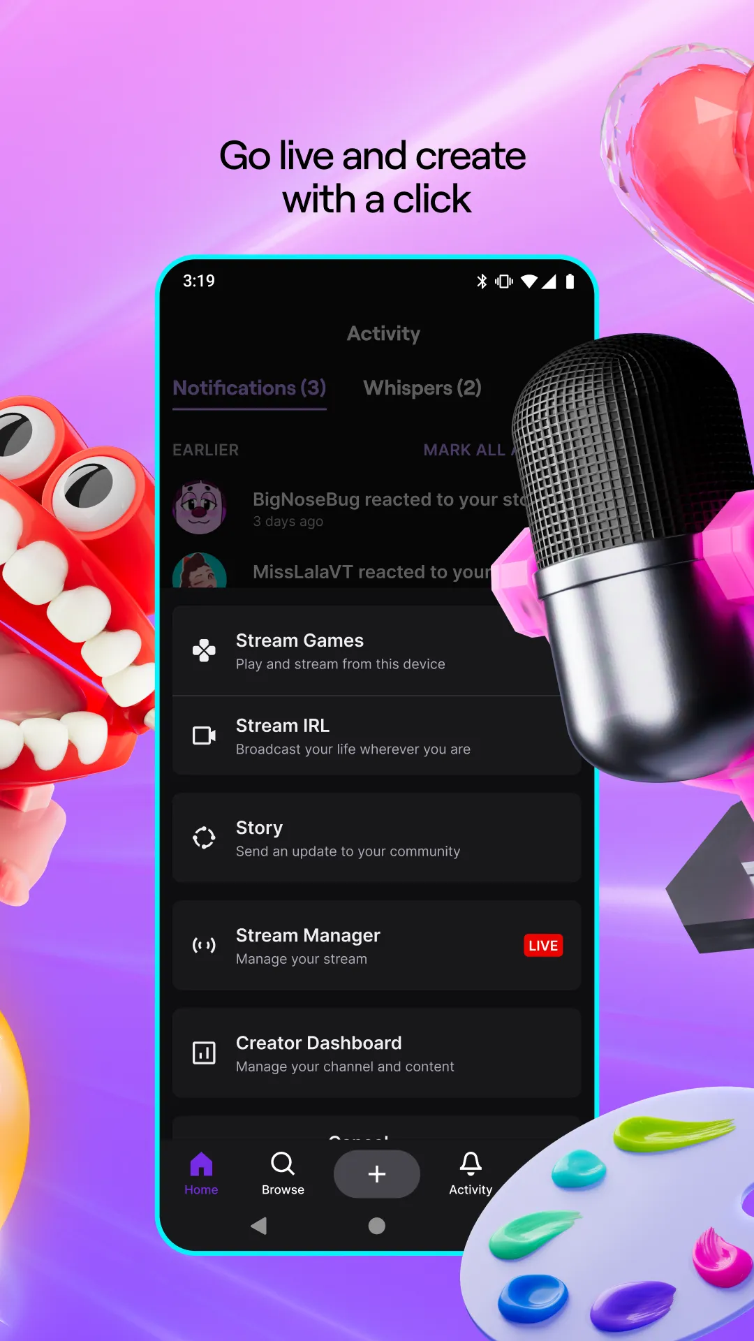 Twitch: Live Streaming | Indus Appstore | Screenshot