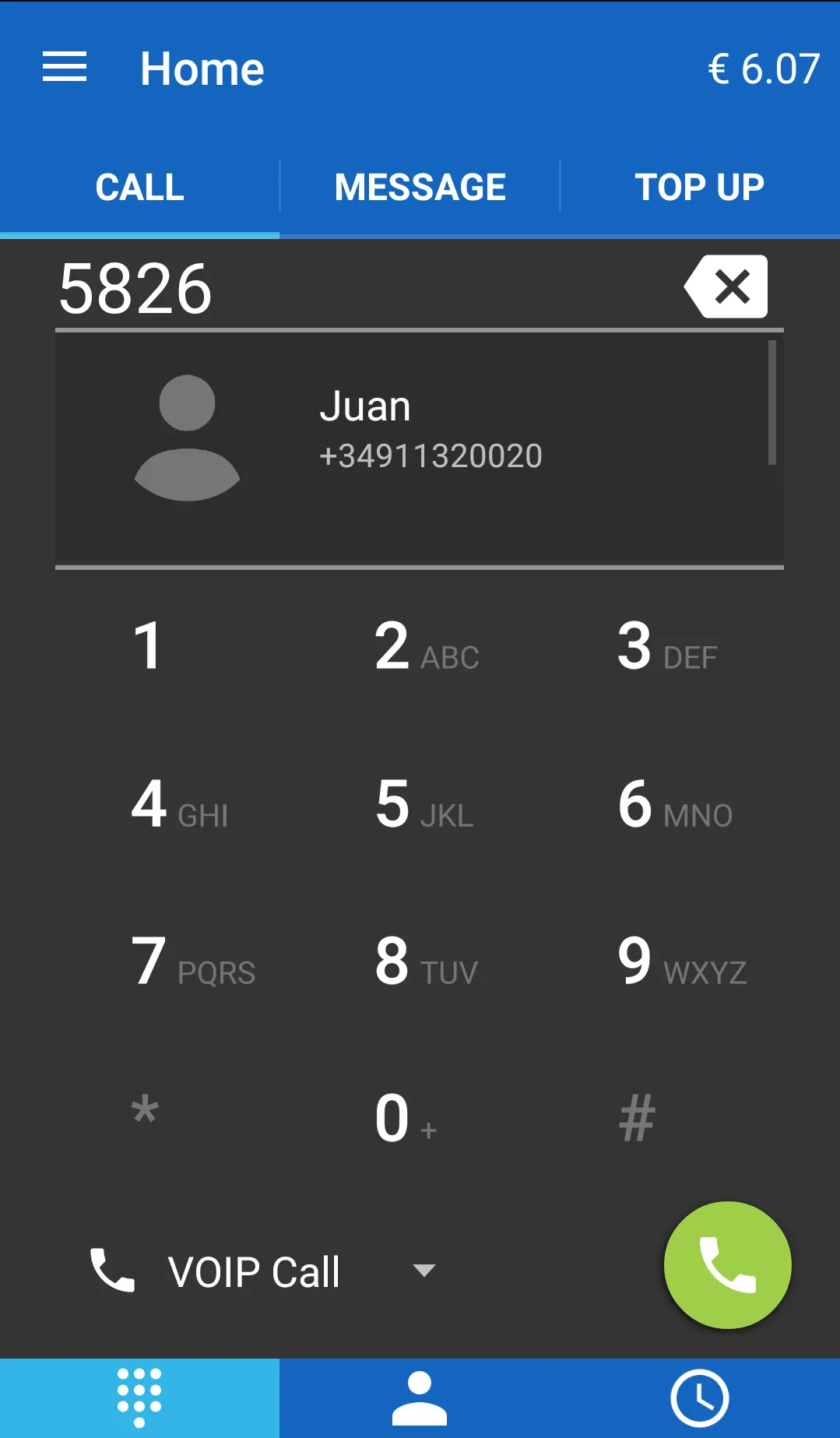 DialNow - Voip App for Android | Indus Appstore | Screenshot