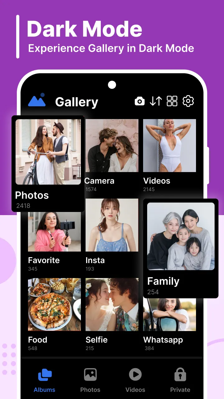 Gallery - Photo Gallery, Vault | Indus Appstore | Screenshot