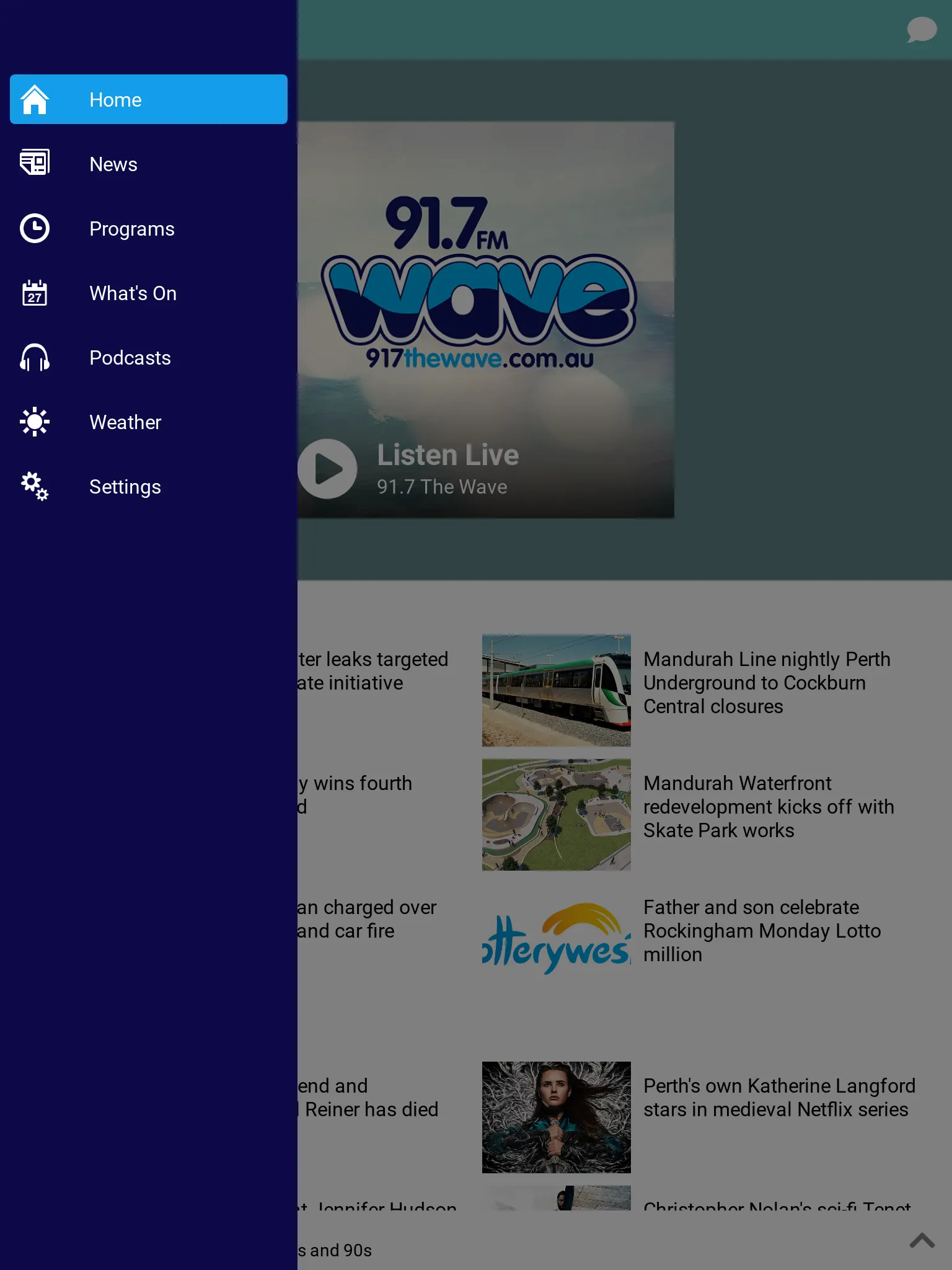 91.7 The Wave | Indus Appstore | Screenshot