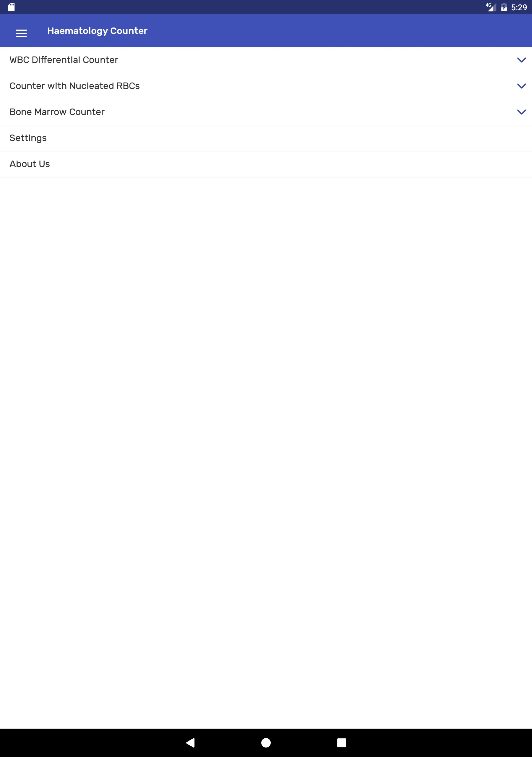 Haematology Counter | Indus Appstore | Screenshot