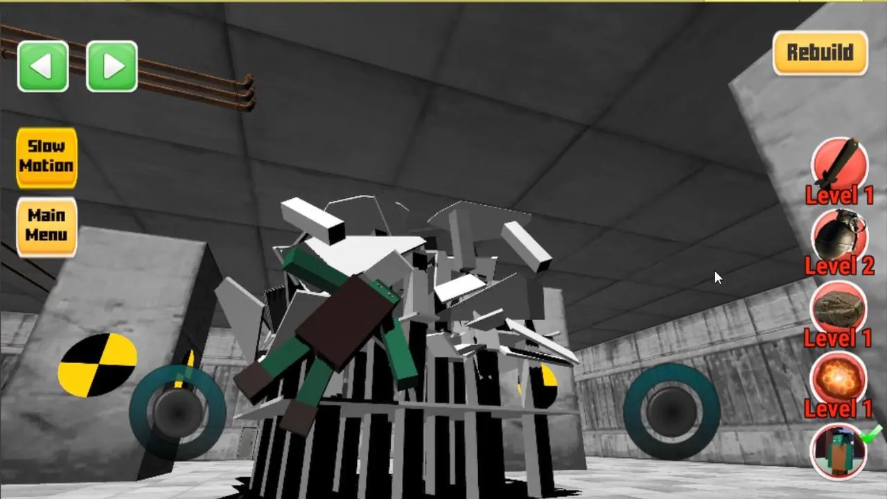 Destroy it all! Physics game | Indus Appstore | Screenshot