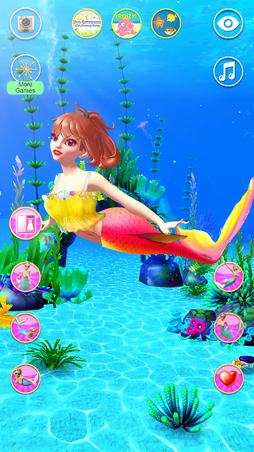 Talking Mermaid | Indus Appstore | Screenshot