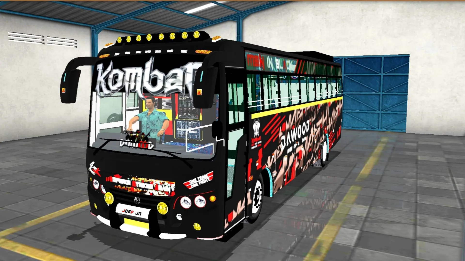 Zedone Bus Mods Livery | Indus Appstore | Screenshot