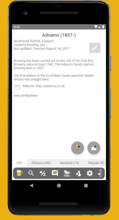 Beermad mobile | Indus Appstore | Screenshot