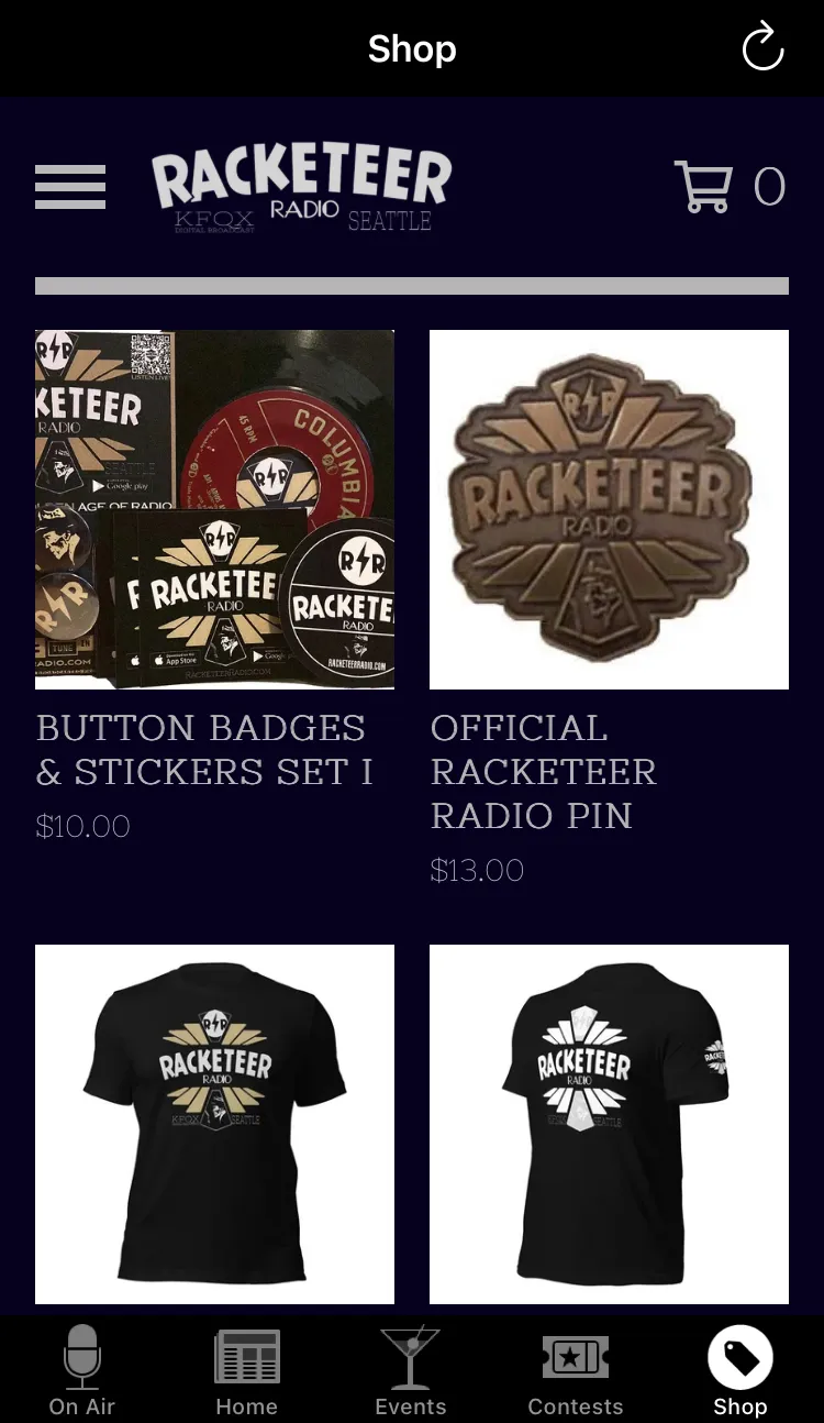 Racketeer Radio KFQX | Indus Appstore | Screenshot