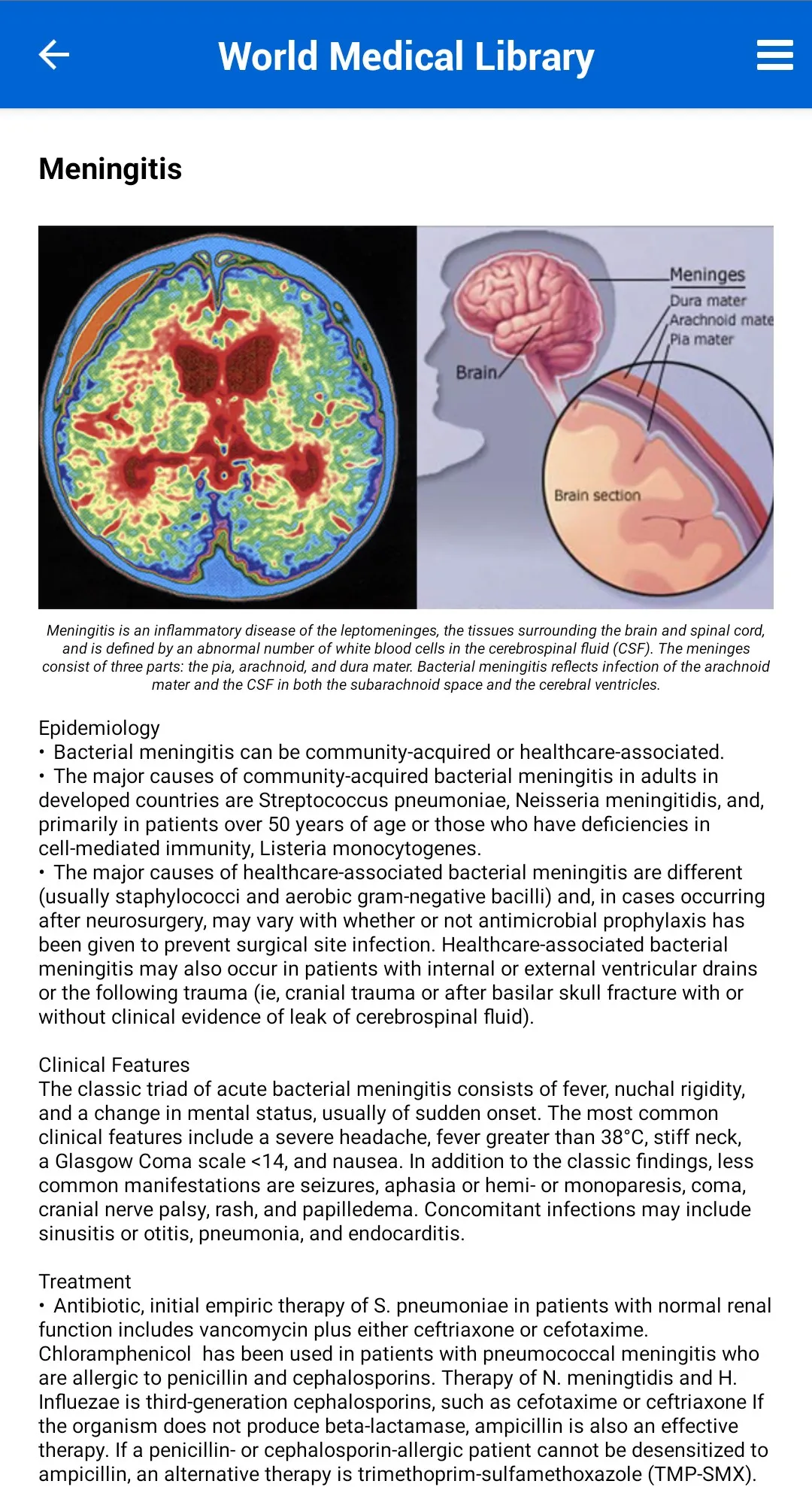 World Medical Library | Indus Appstore | Screenshot