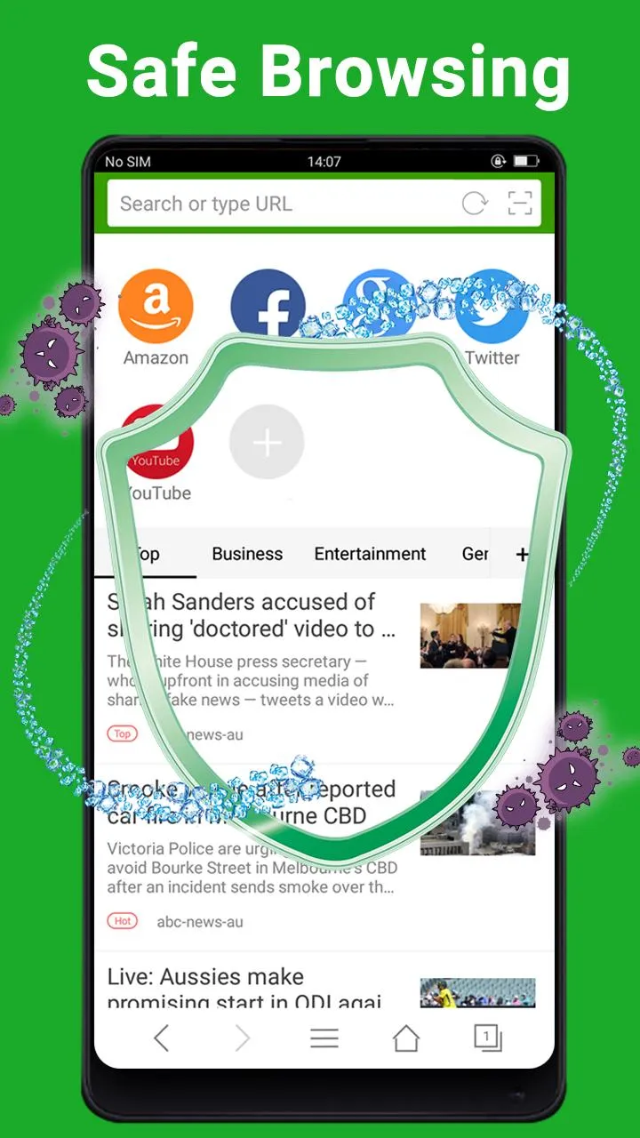 Web Browser - Fast & Private | Indus Appstore | Screenshot