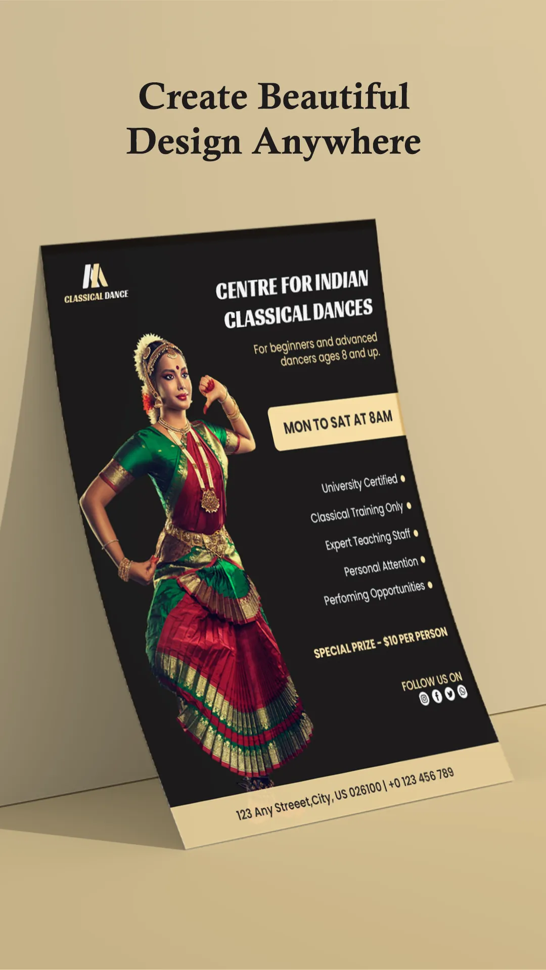 Flyer Maker, Poster Maker | Indus Appstore | Screenshot