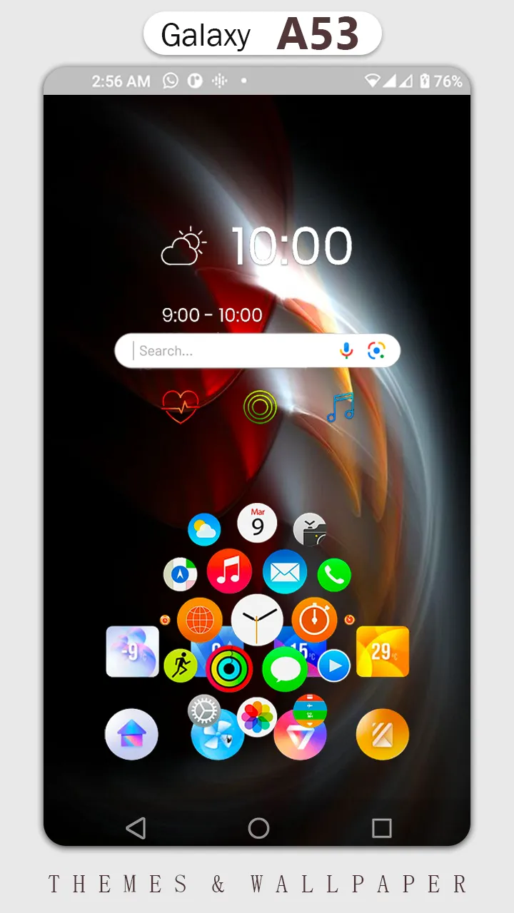 Galaxy A53 Launcher | Indus Appstore | Screenshot