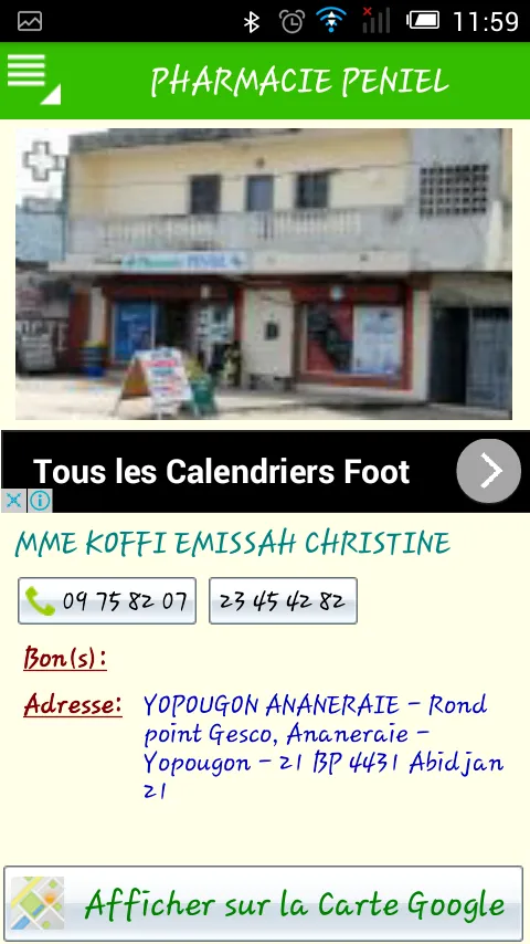 Pharmacie de Garde CI et Prix | Indus Appstore | Screenshot