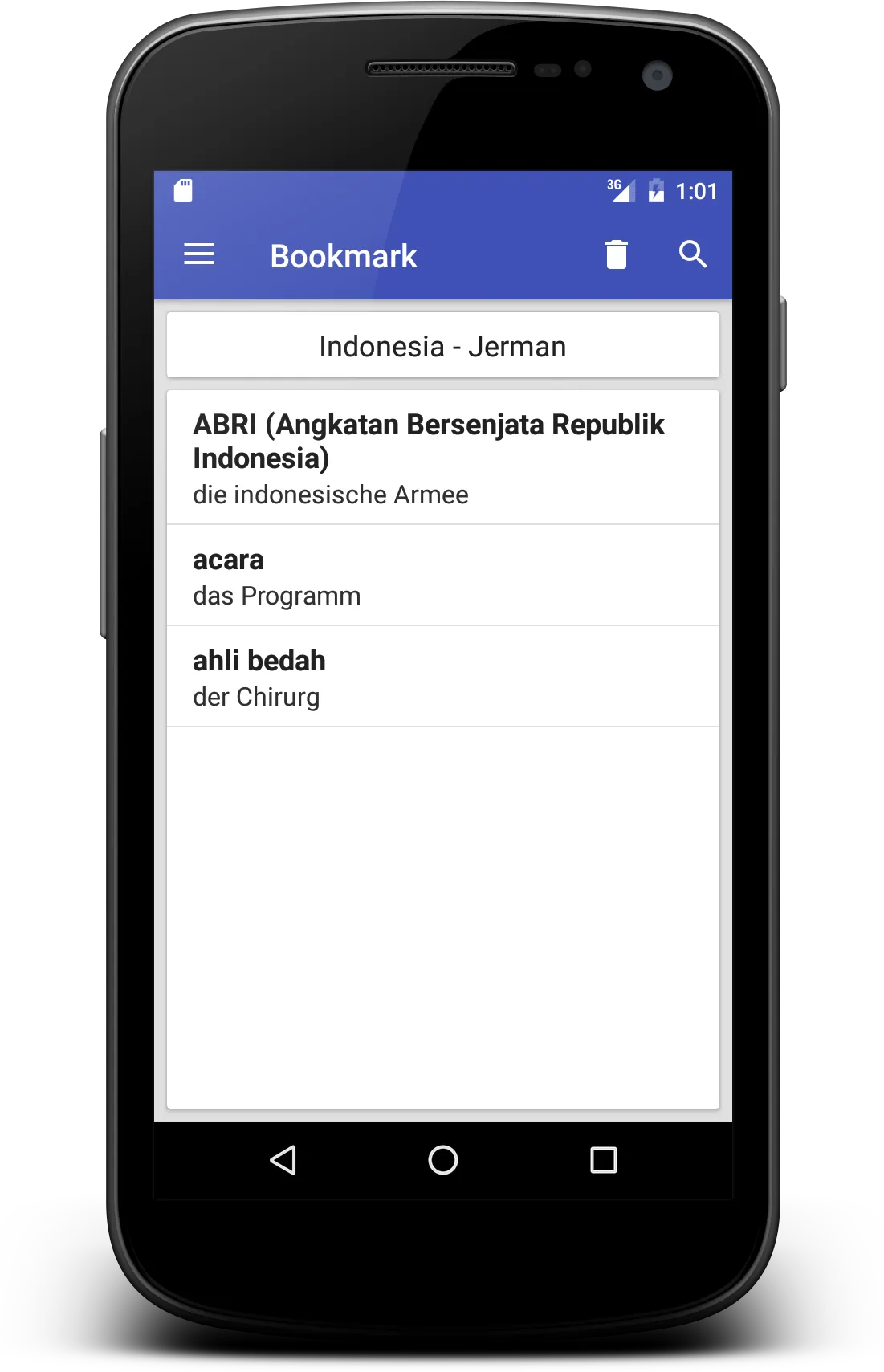 Kamus Jerman Indonesia | Indus Appstore | Screenshot