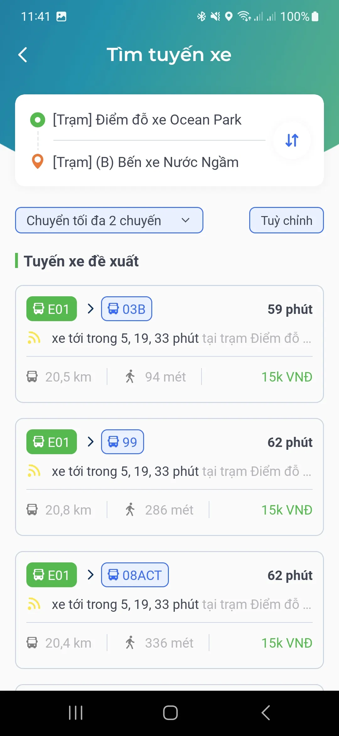 VinBus - Tìm buýt dễ dàng | Indus Appstore | Screenshot