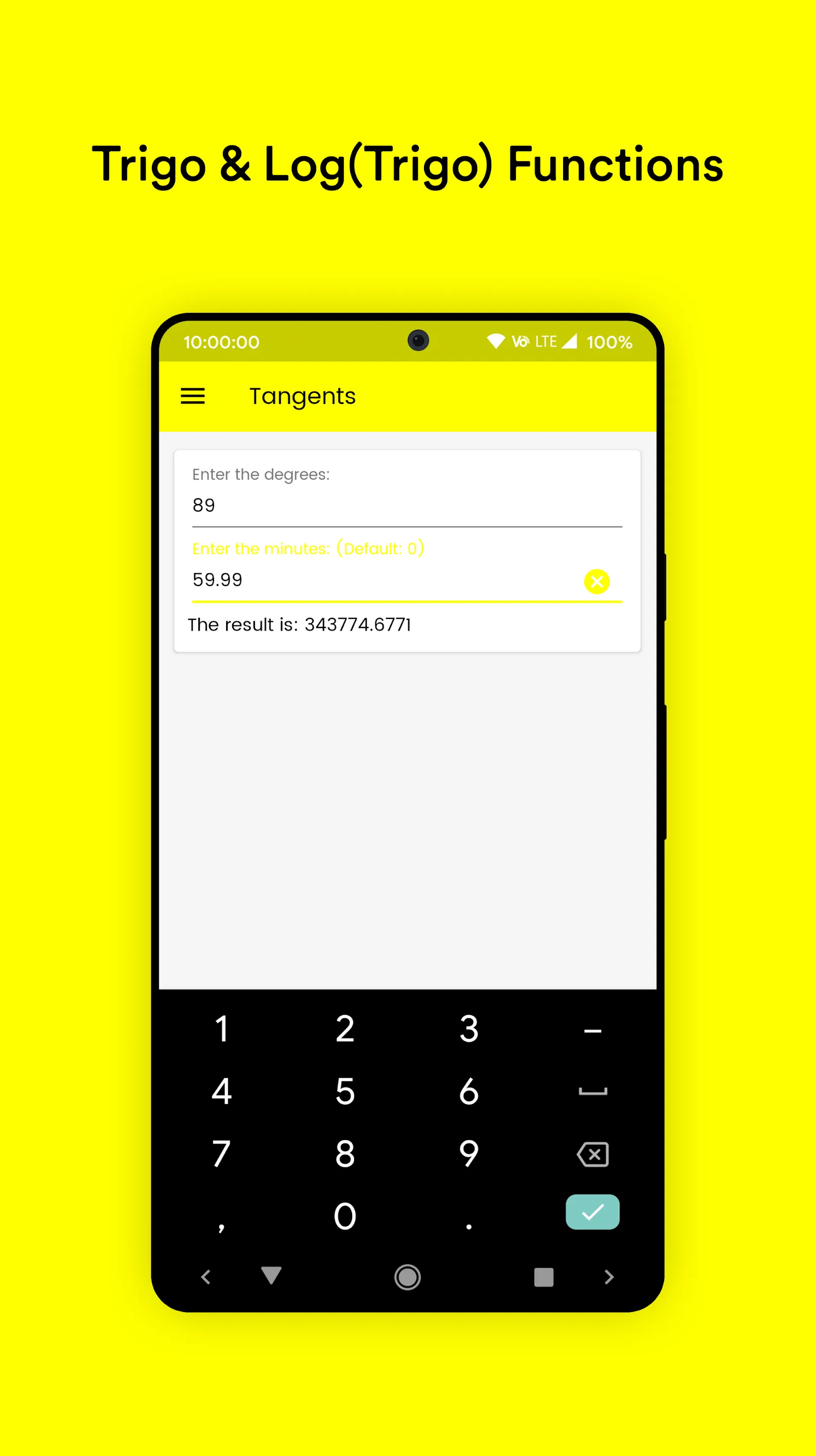 Log and Antilog Calculator | Indus Appstore | Screenshot