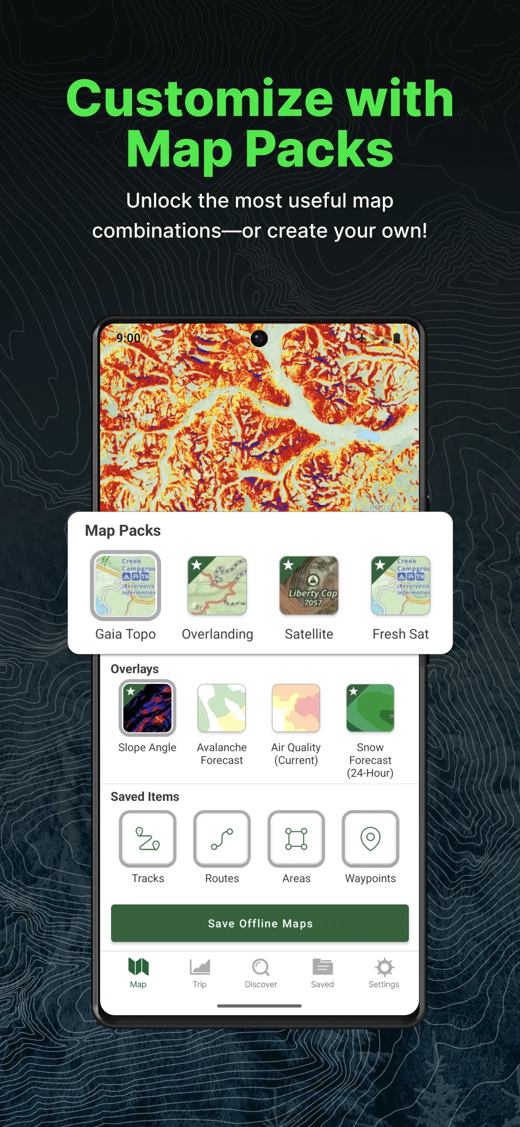 Gaia GPS: Offroad Hiking Maps | Indus Appstore | Screenshot