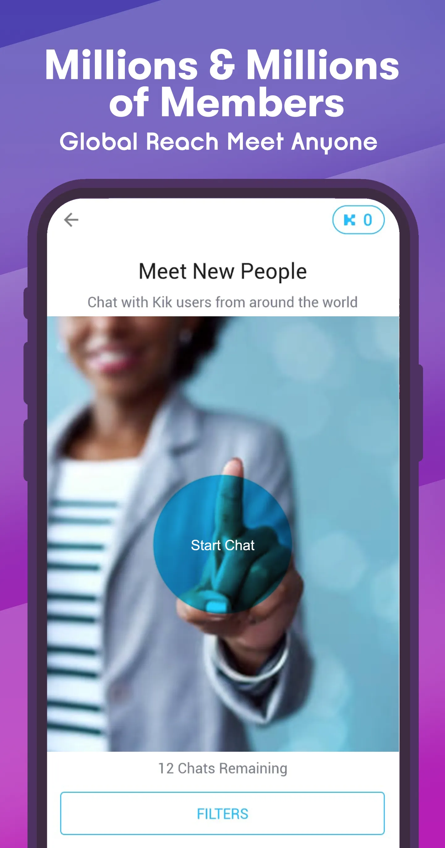 Kik — Messaging & Chat App | Indus Appstore | Screenshot