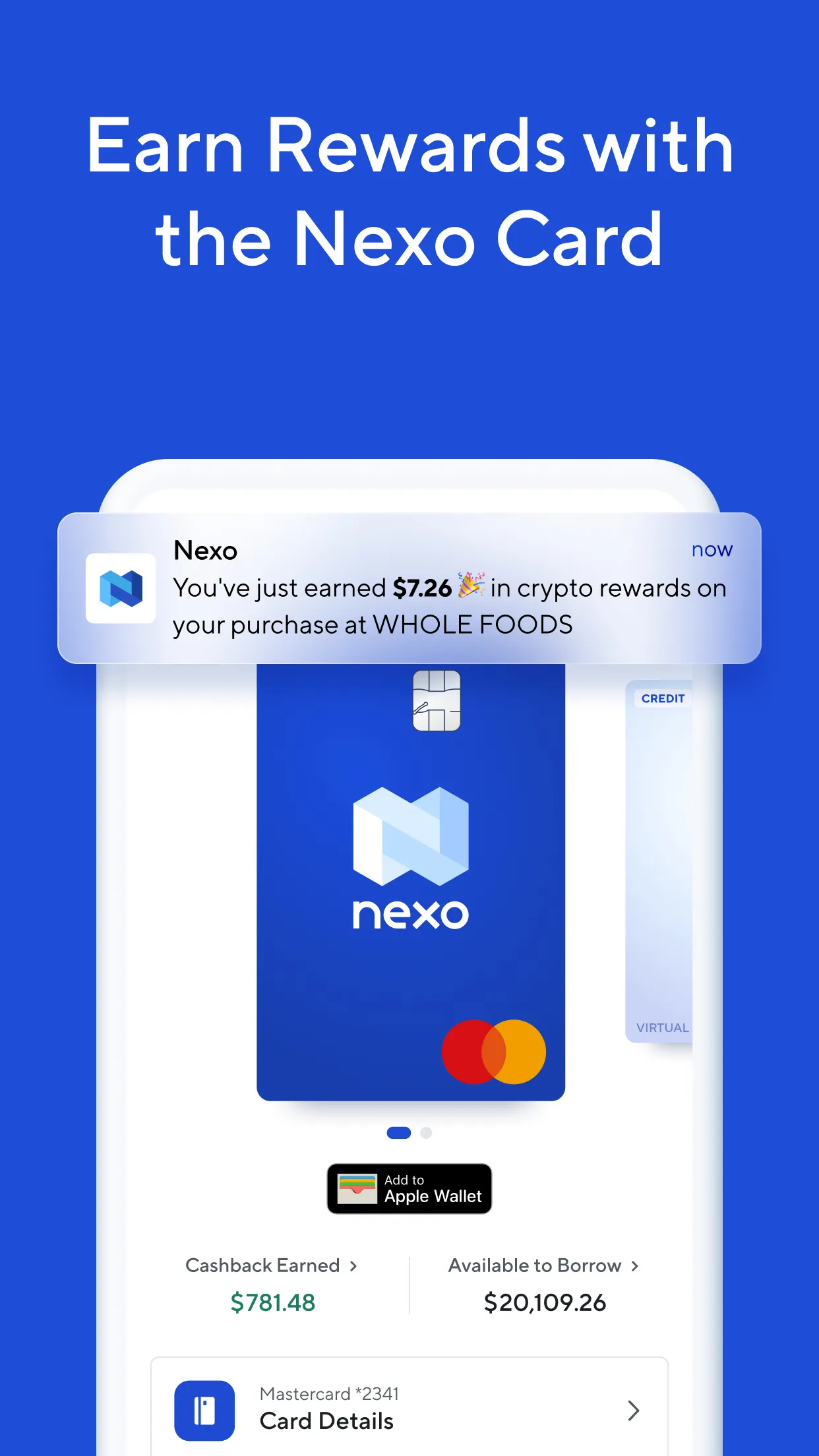 Nexo: Buy Bitcoin & Crypto | Indus Appstore | Screenshot