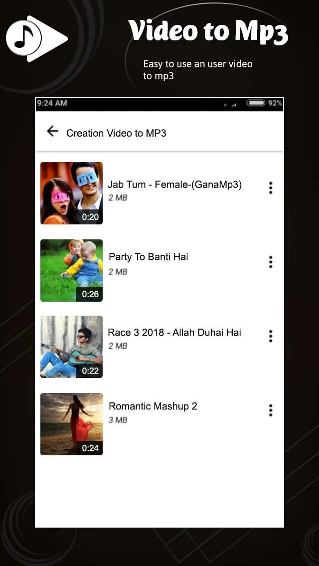 Video to Mp3 Converter | Indus Appstore | Screenshot